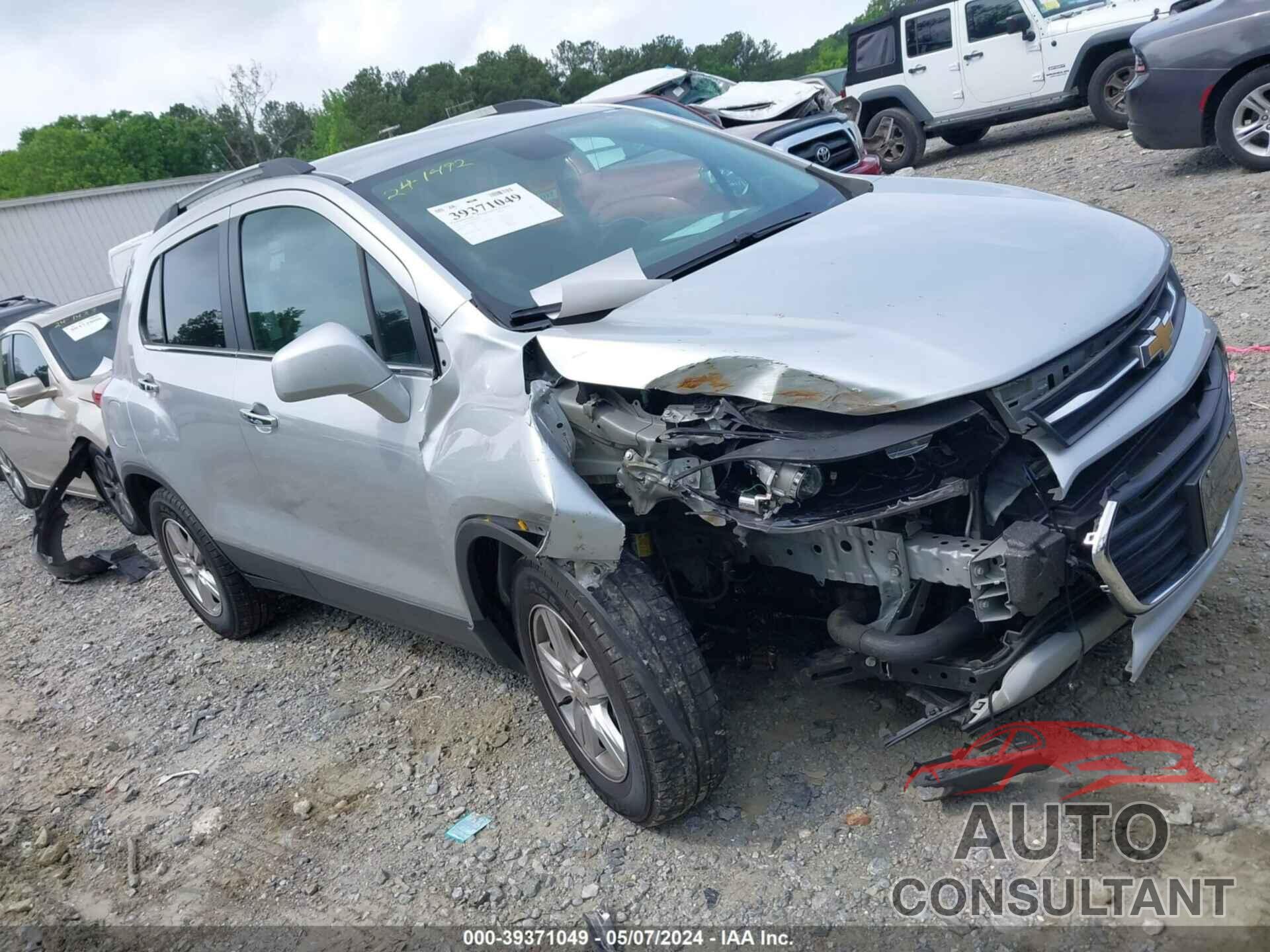 CHEVROLET TRAX 2018 - KL7CJPSBXJB598313