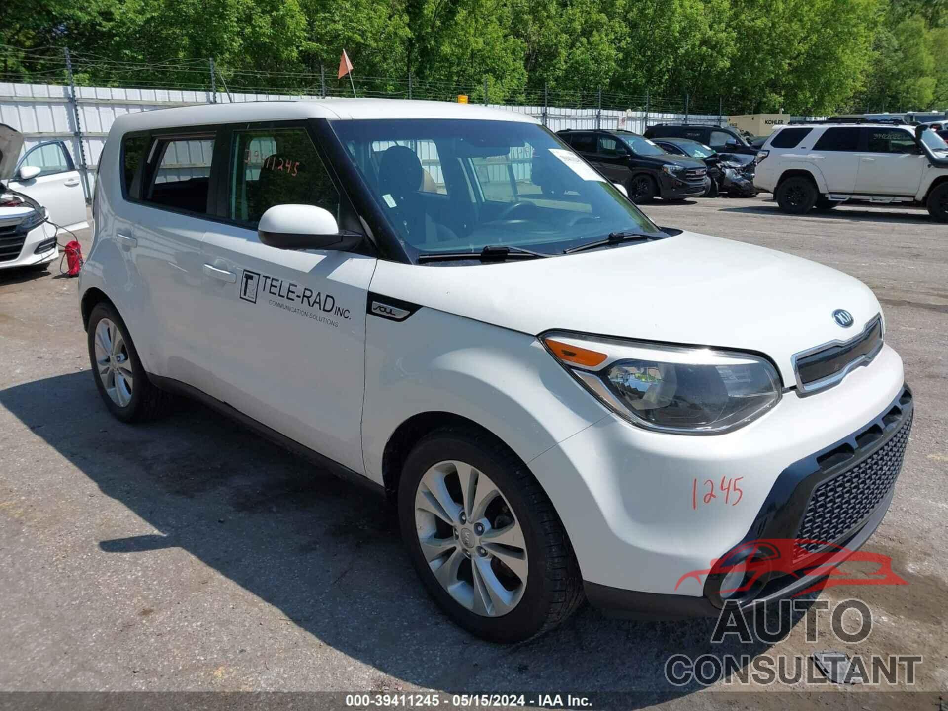 KIA SOUL 2016 - KNDJP3A59G7249300
