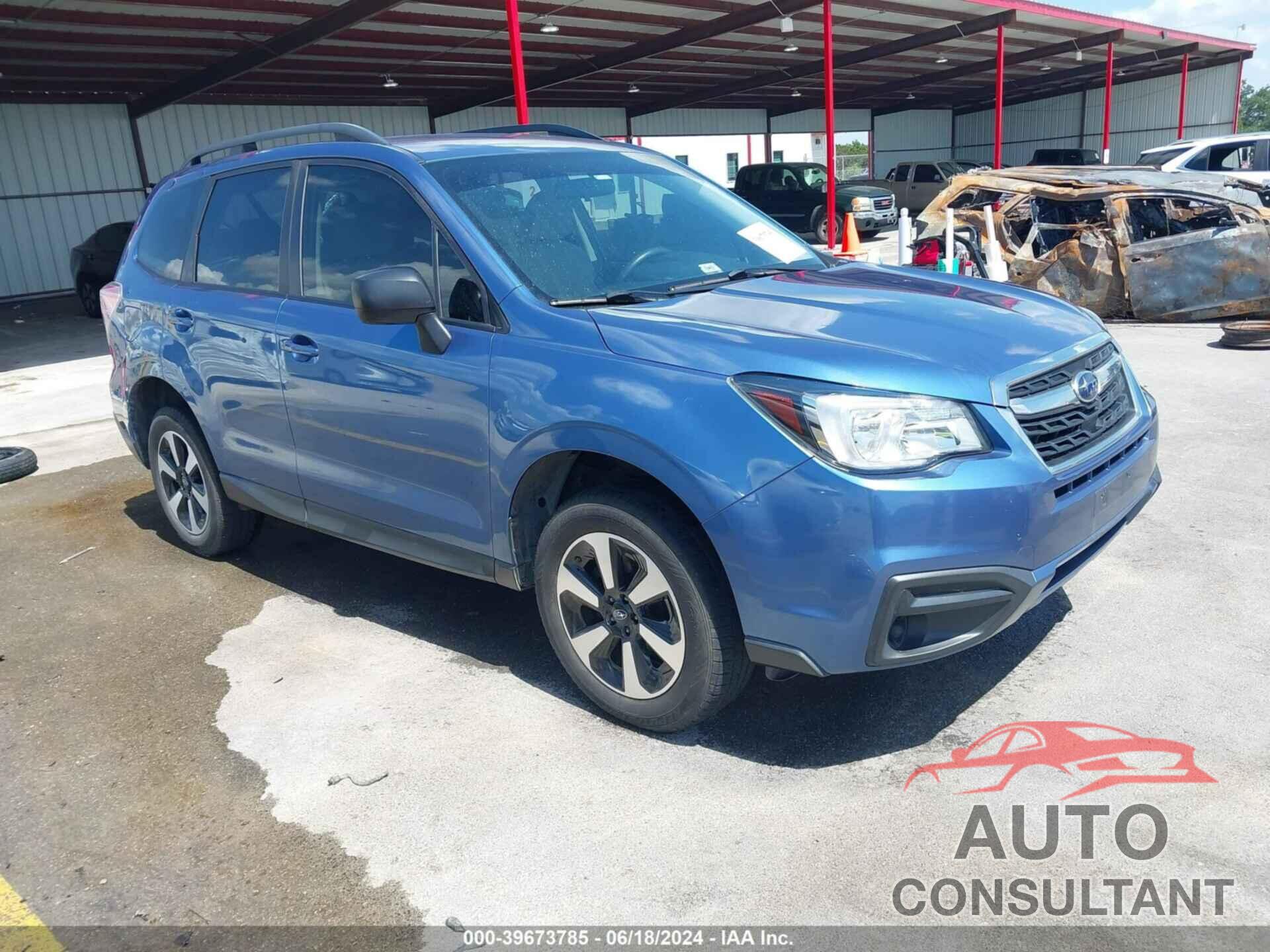 SUBARU FORESTER 2017 - JF2SJABC6HH486654