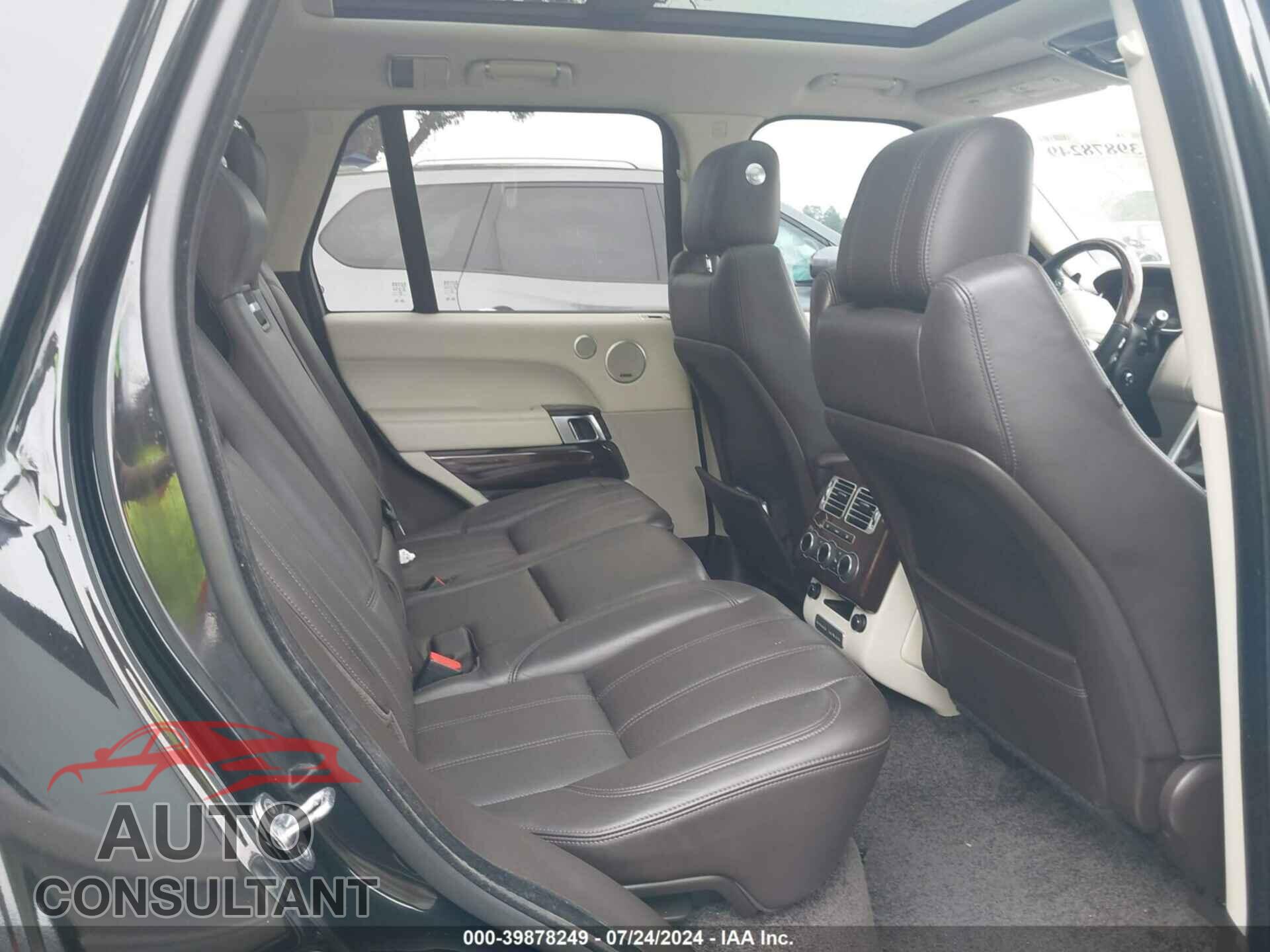 LAND ROVER RANGE ROVER 2016 - SALGS2EF4GA307167