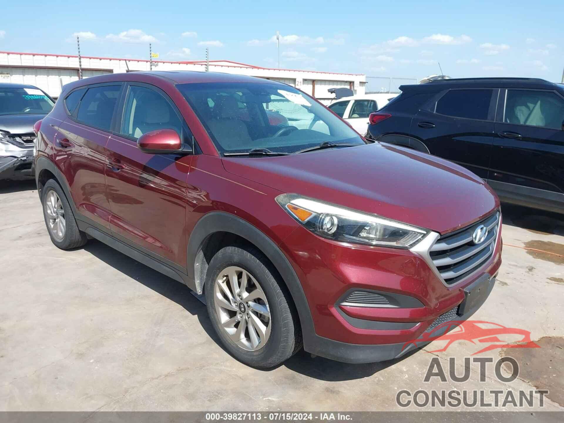 HYUNDAI TUCSON 2017 - KM8J23A44HU328037