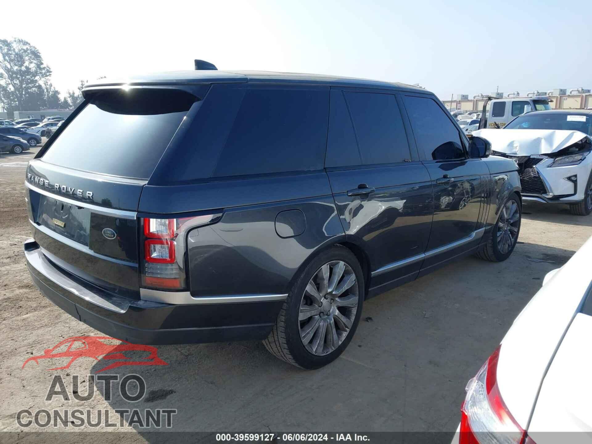 LAND ROVER RANGE ROVER 2017 - SALGS2FE4HA354402