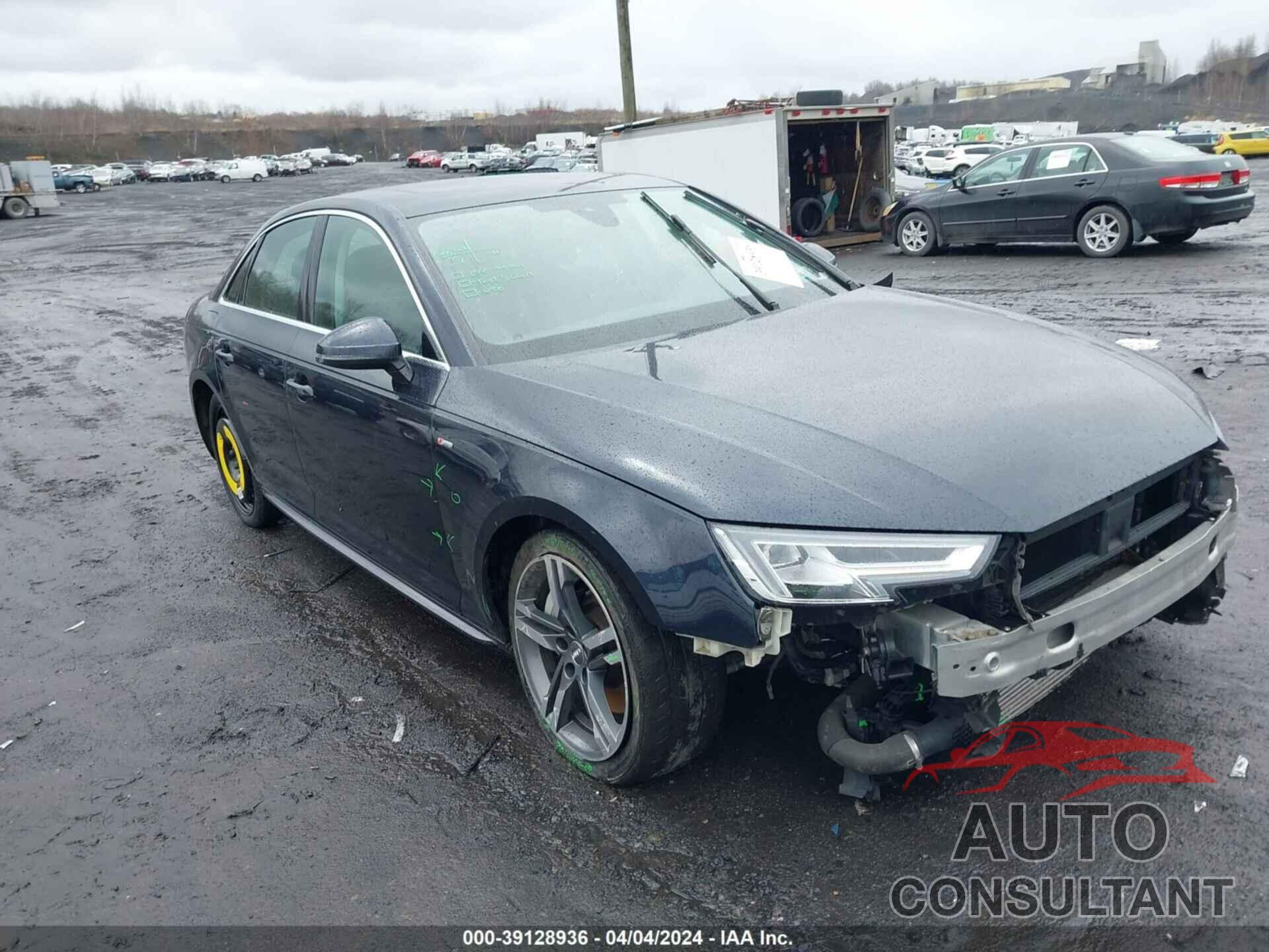 AUDI A4 2018 - WAUENAF46JA207413