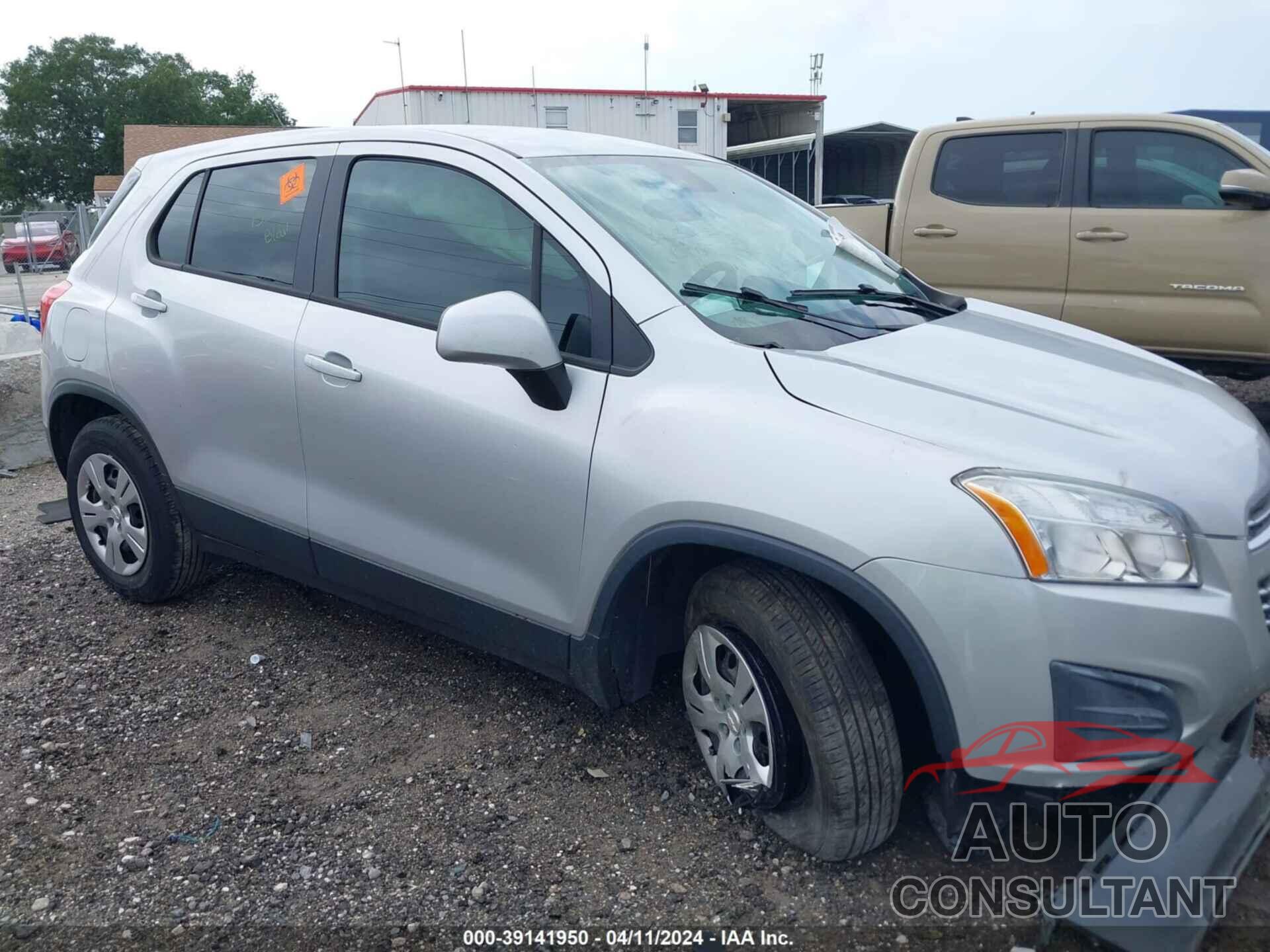 CHEVROLET TRAX 2016 - KL7CJKSB1GB636703