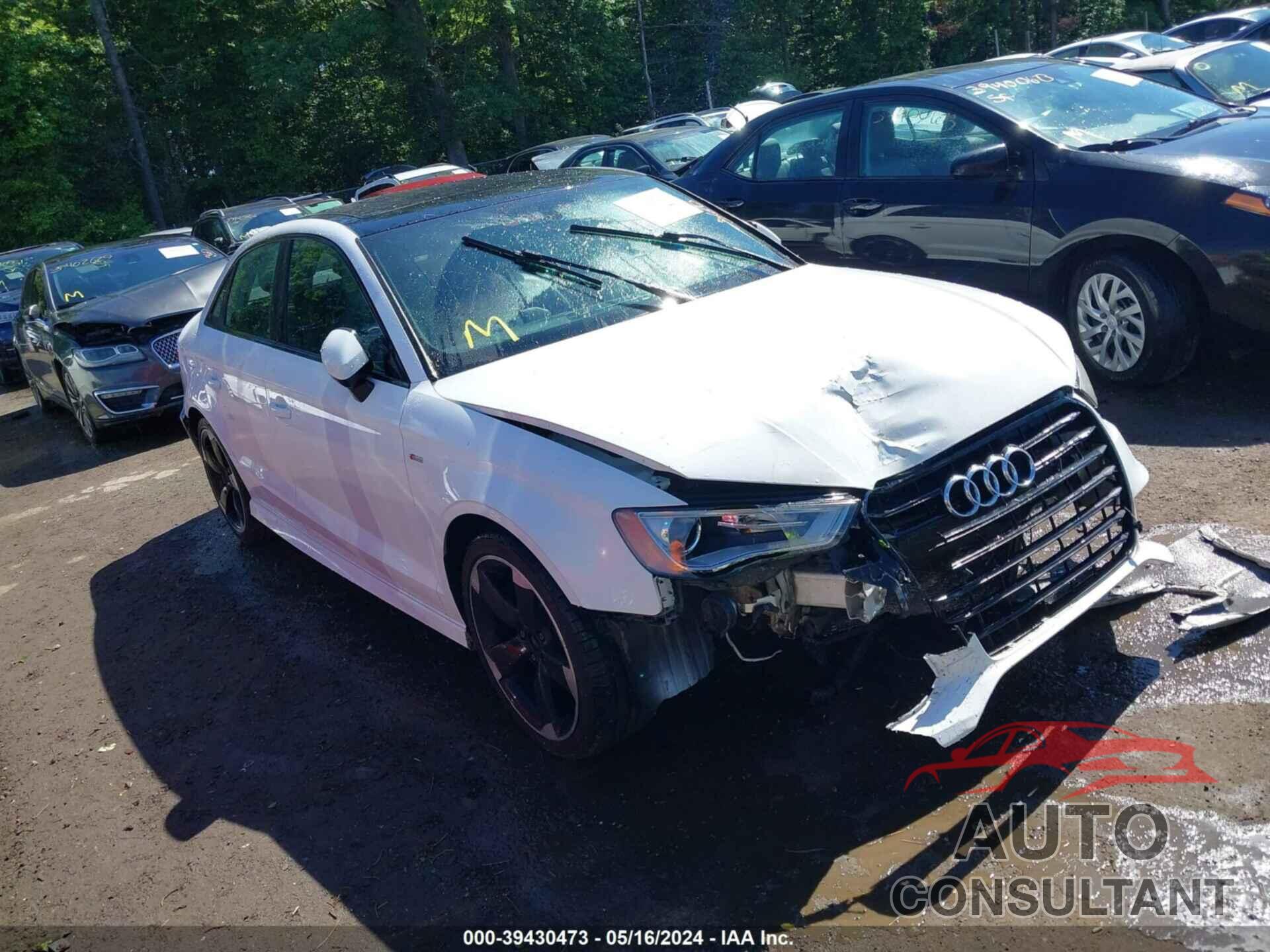 AUDI A3 2016 - WAUB8GFF6G1116178