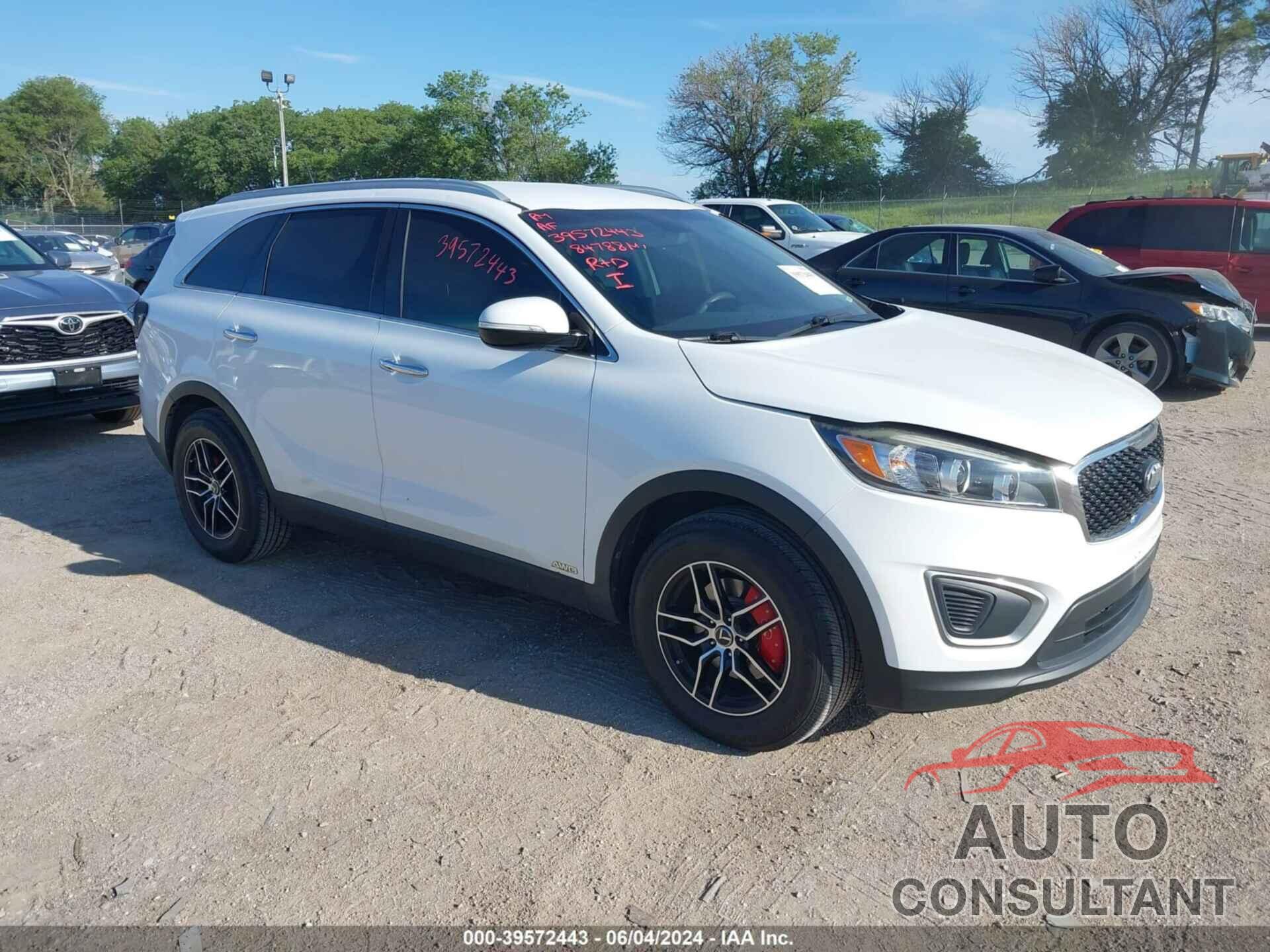 KIA SORENTO 2016 - 5XYPGDA34GG096763