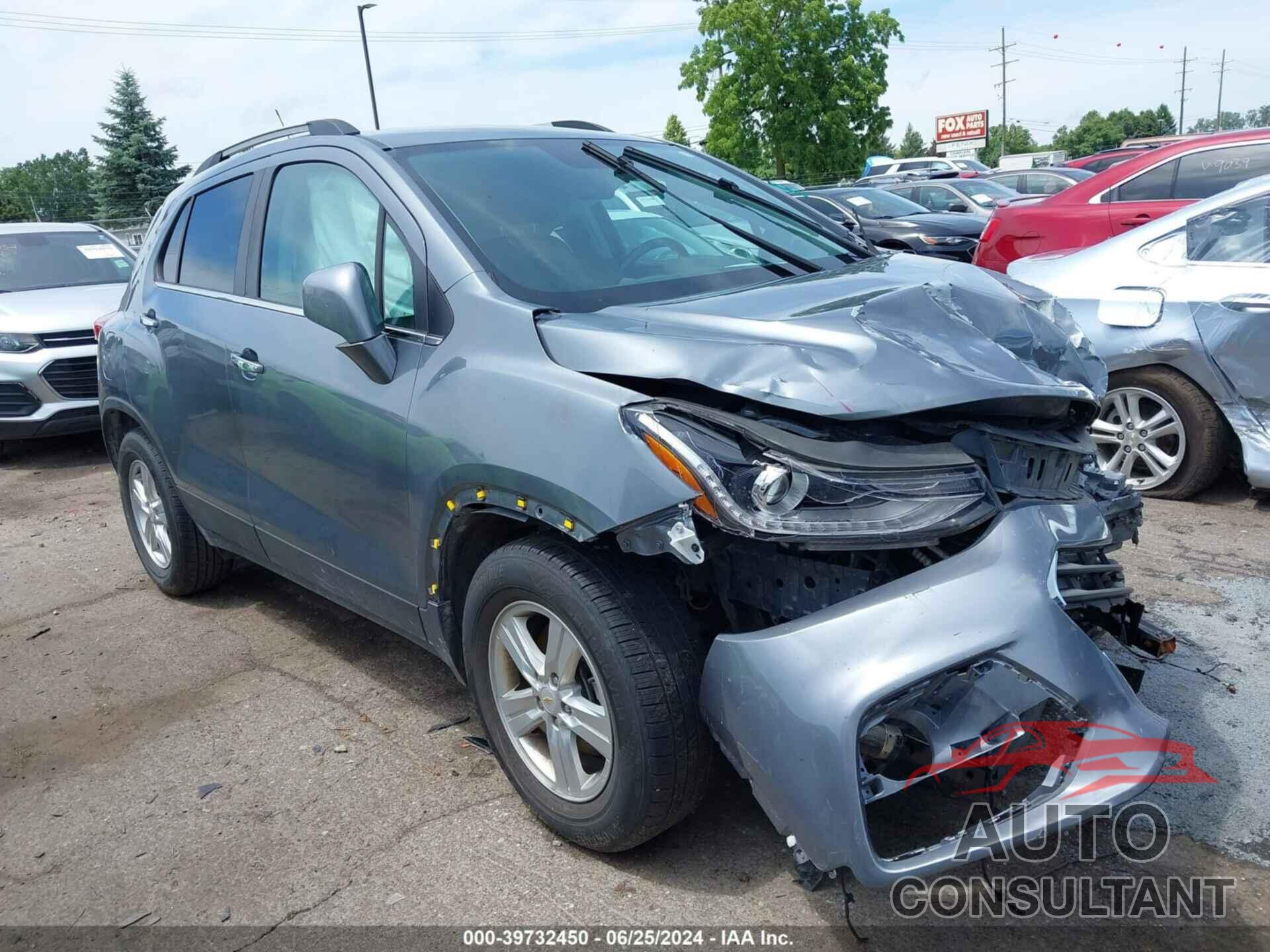 CHEVROLET TRAX 2019 - KL7CJLSB1KB782629