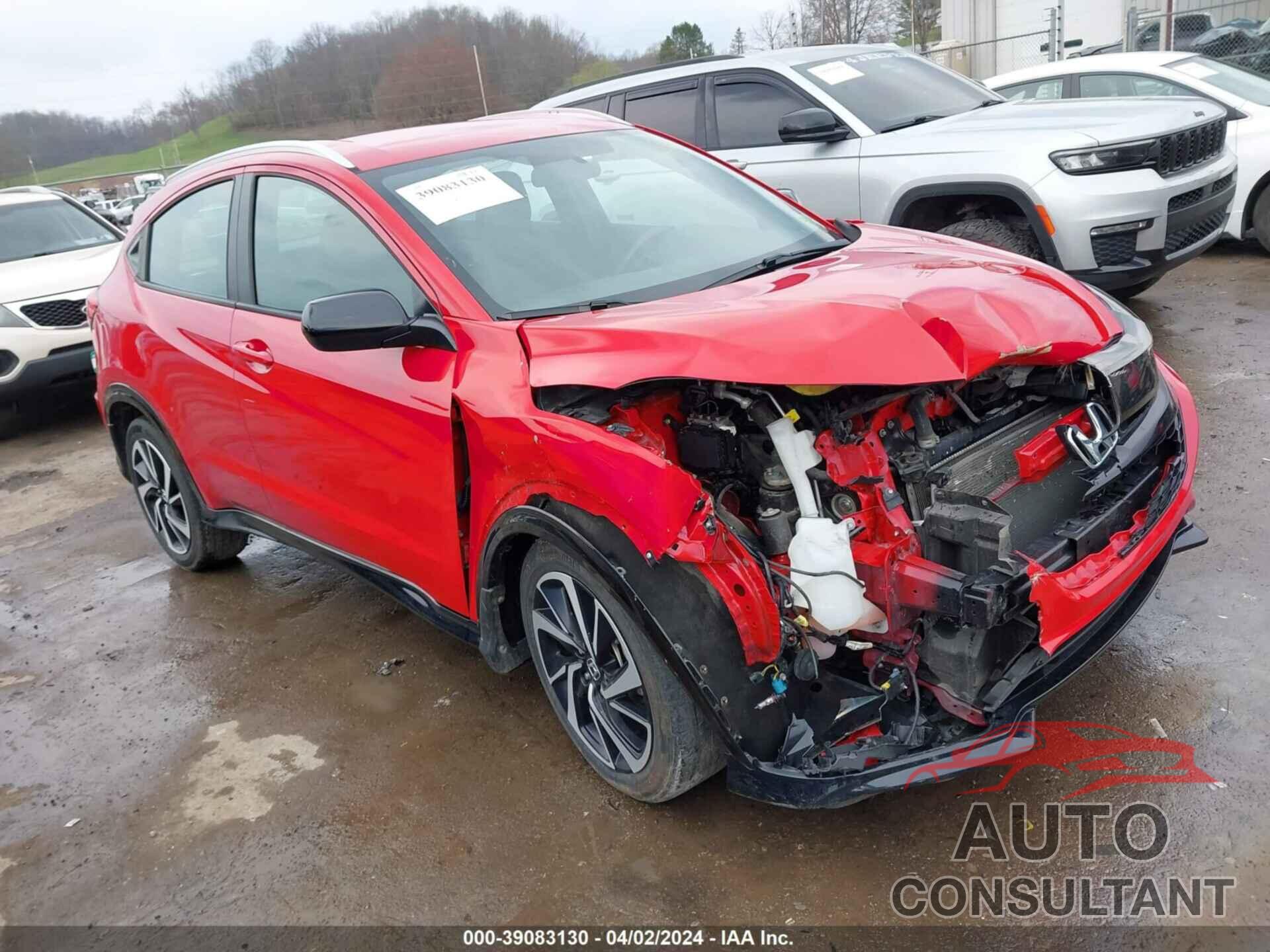 HONDA HR-V 2019 - 3CZRU6H18KG714253