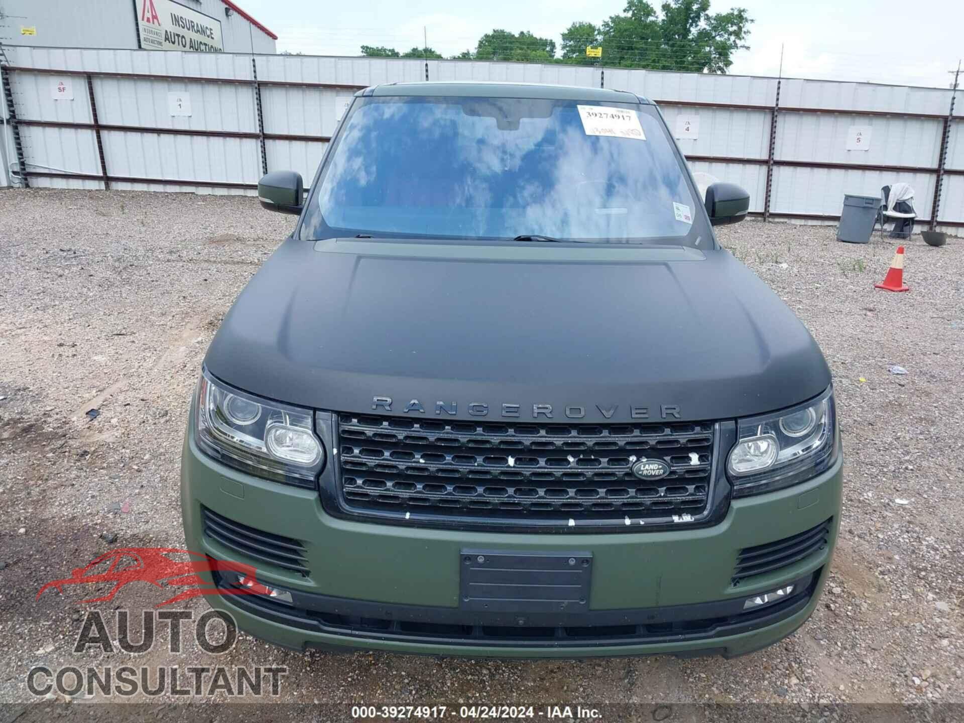 LAND ROVER RANGE ROVER 2016 - SALGV3EF4GA271364
