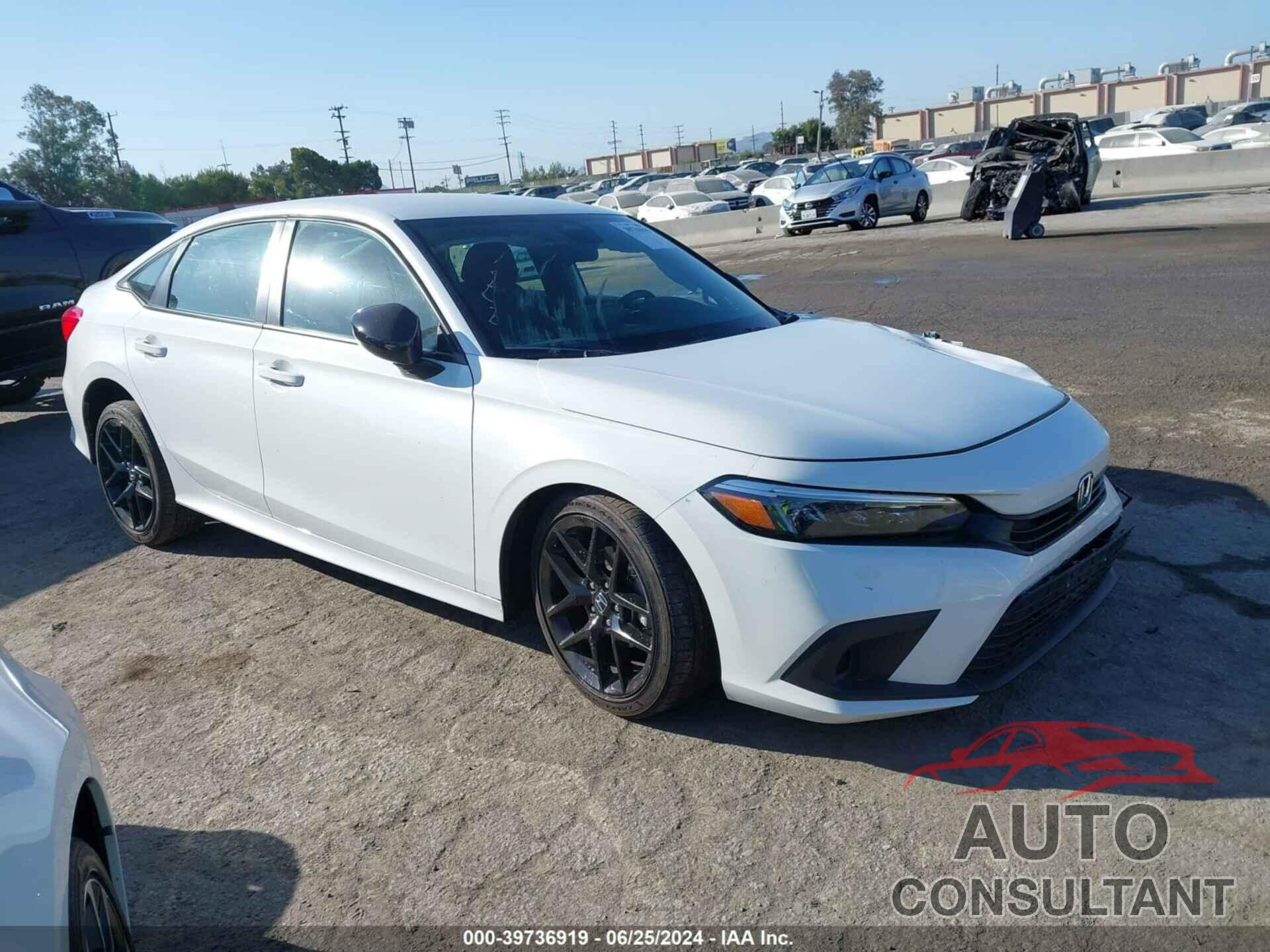 HONDA CIVIC 2023 - 2HGFE2F58PH526510