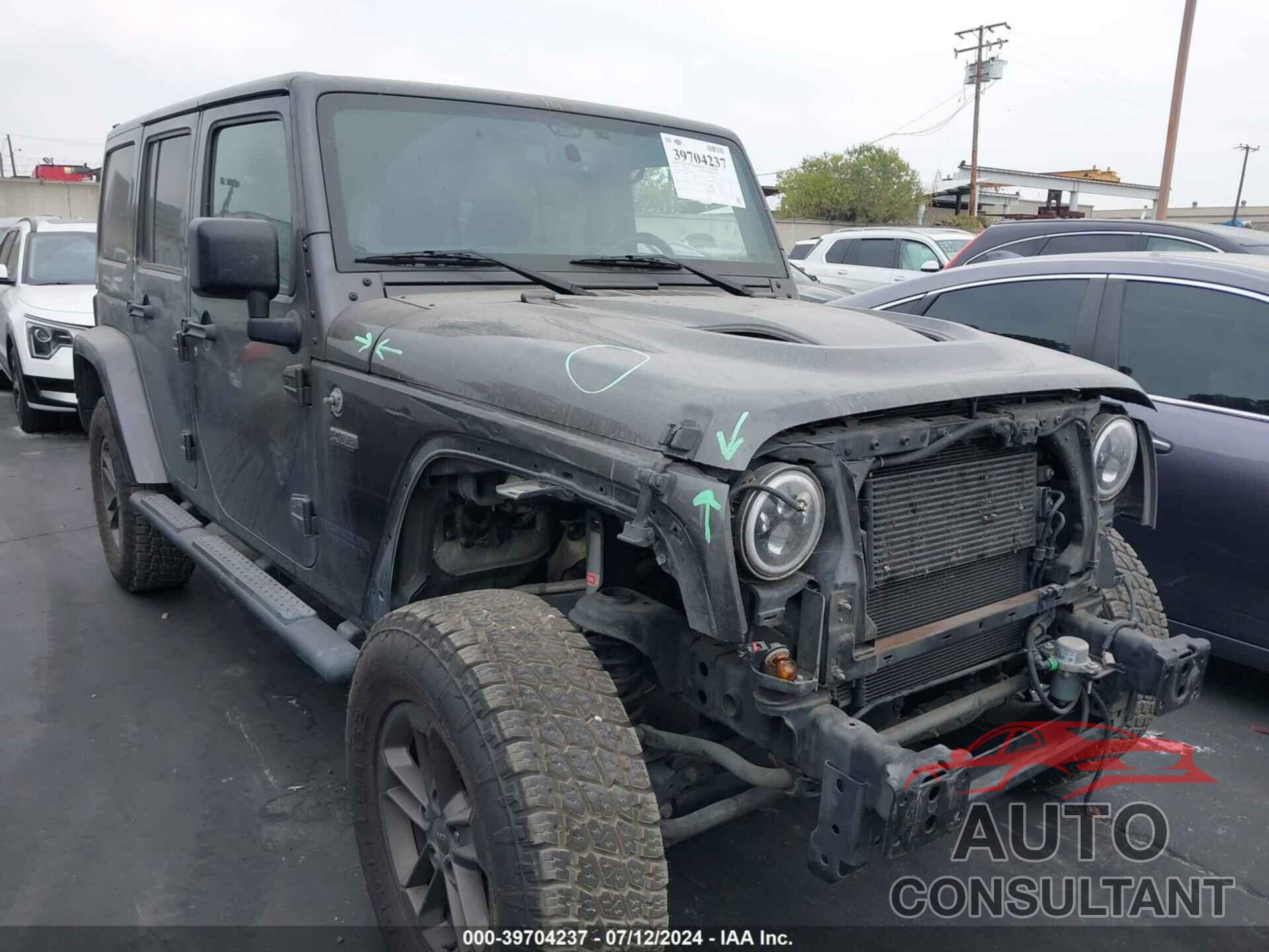 JEEP WRANGLER UNLIMITED 2016 - 1C4BJWEG7GL288820