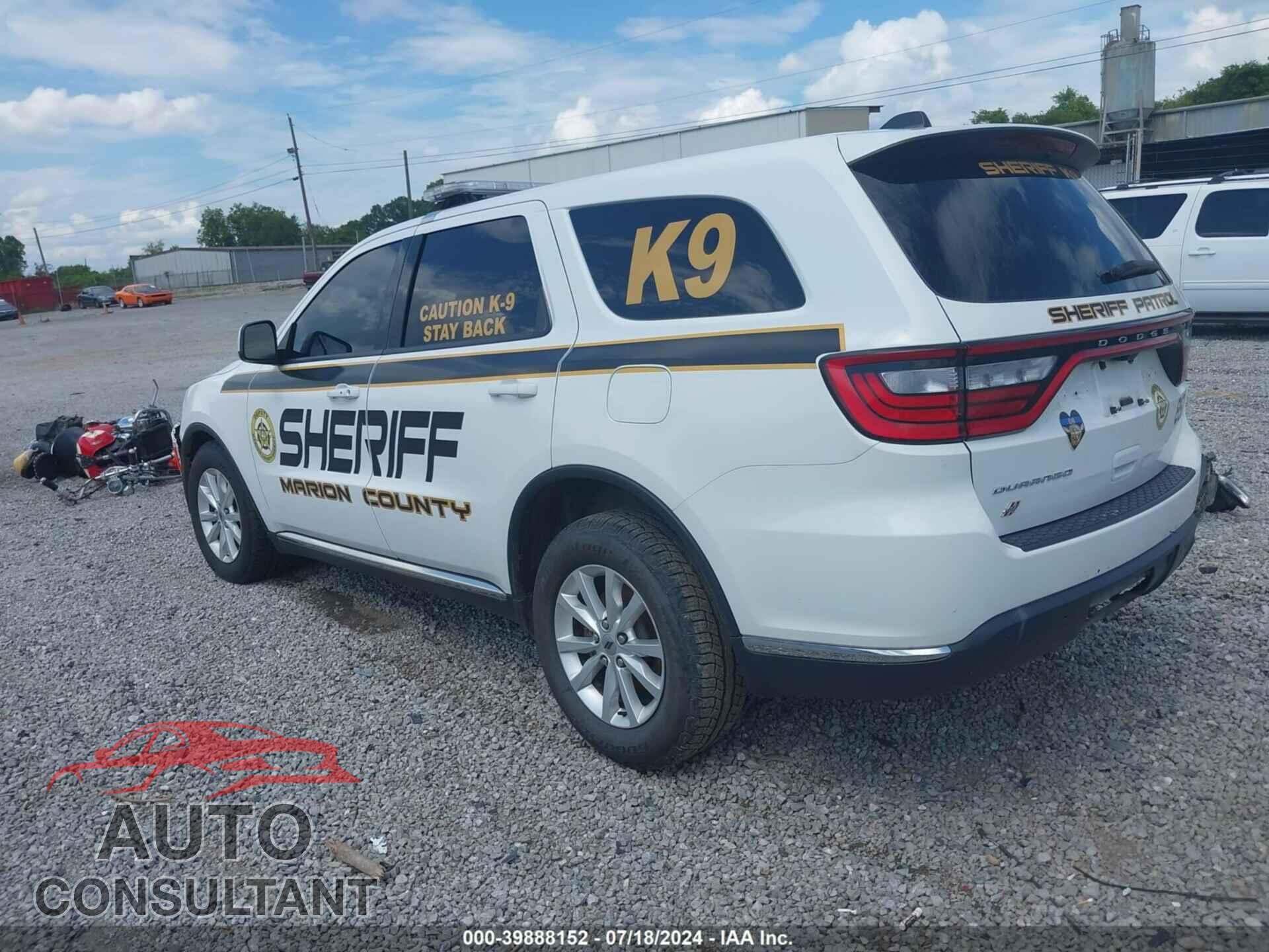 DODGE DURANGO 2021 - 1C4RDJAG9MC523857