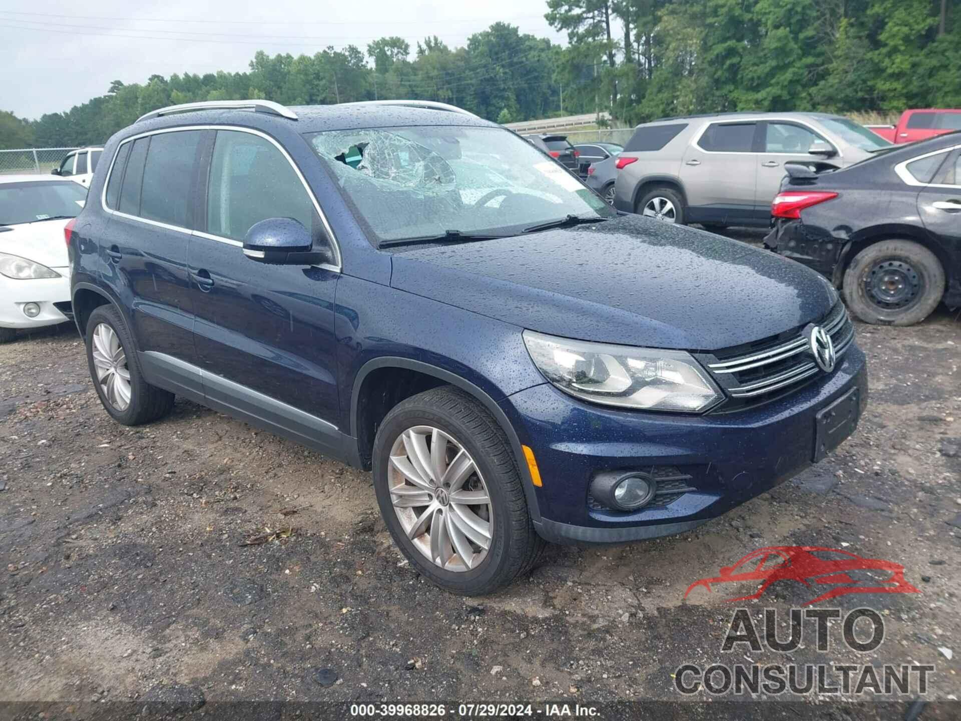 VOLKSWAGEN TIGUAN 2016 - WVGBV7AX4GW580385