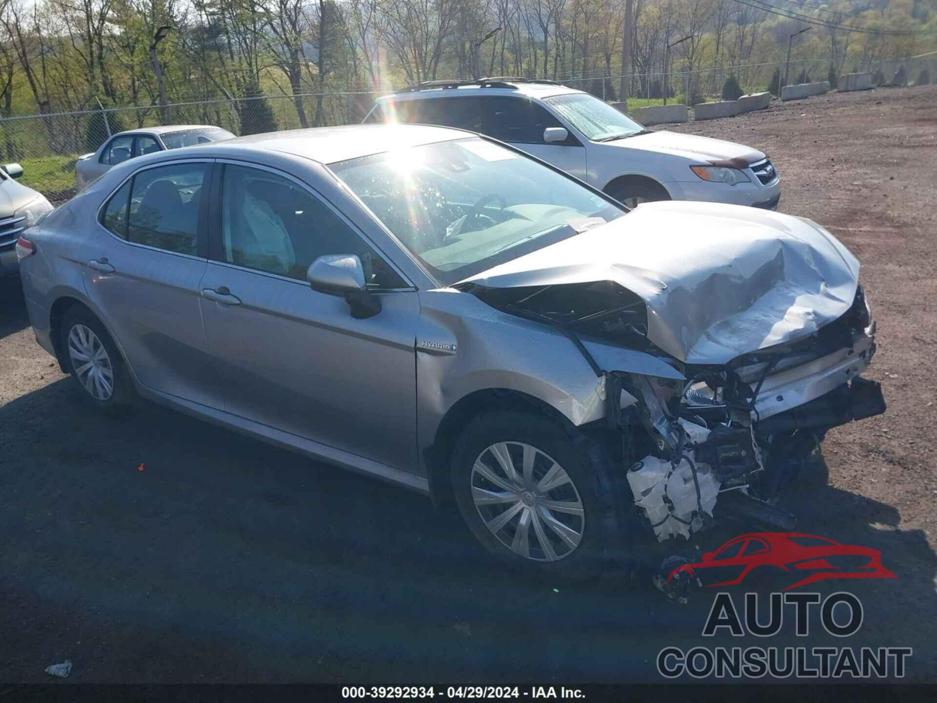 TOYOTA CAMRY 2019 - 4T1B31HK9KU004938