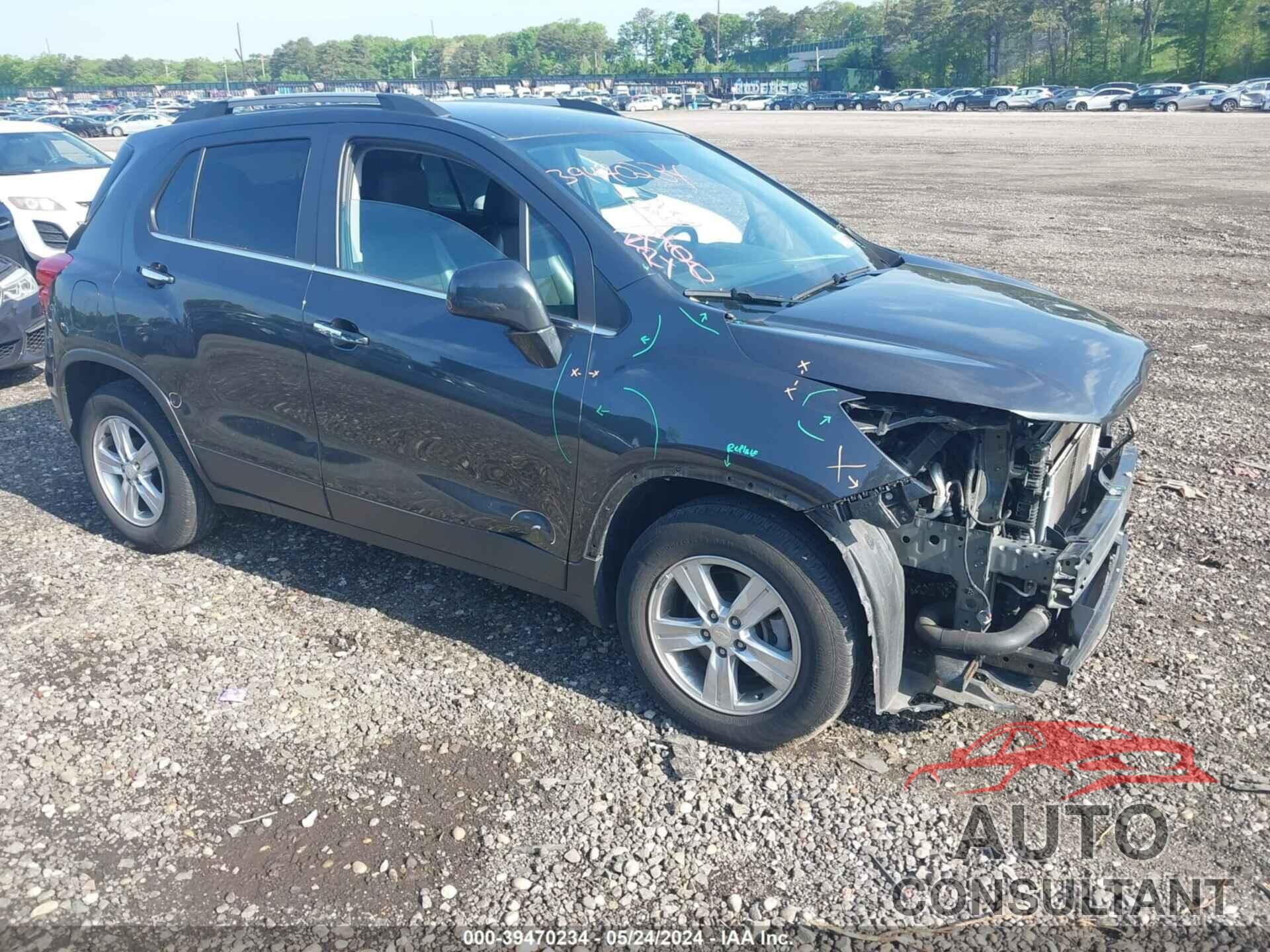 CHEVROLET TRAX 2019 - 3GNCJLSB9KL363100