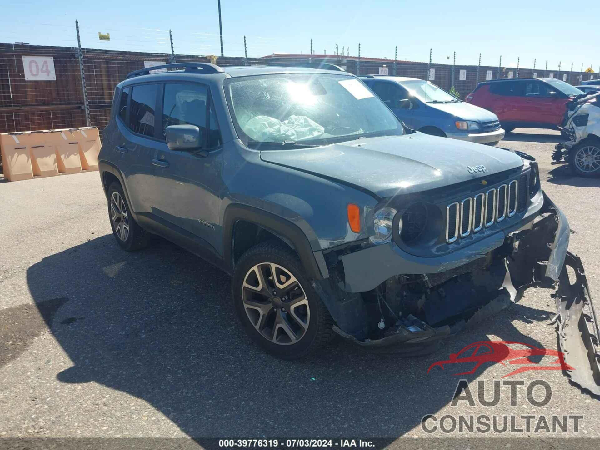 JEEP RENEGADE 2017 - ZACCJBBB9HPF33233