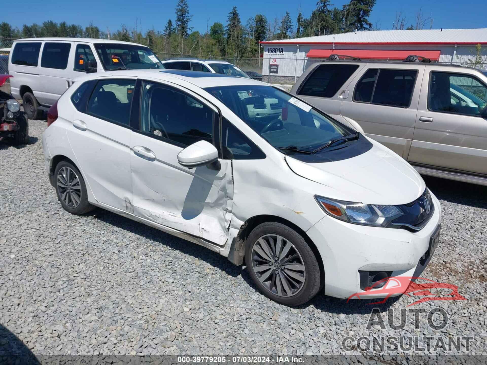 HONDA FIT 2017 - JHMGK5H71HS019730