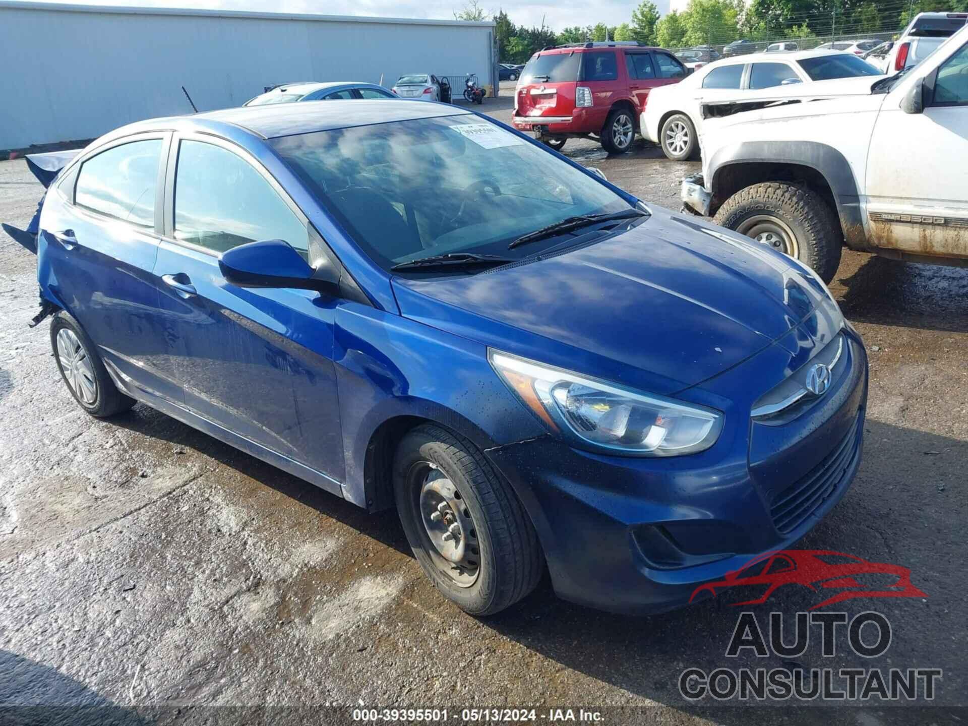 HYUNDAI ACCENT 2017 - KMHCT4AE3HU274816