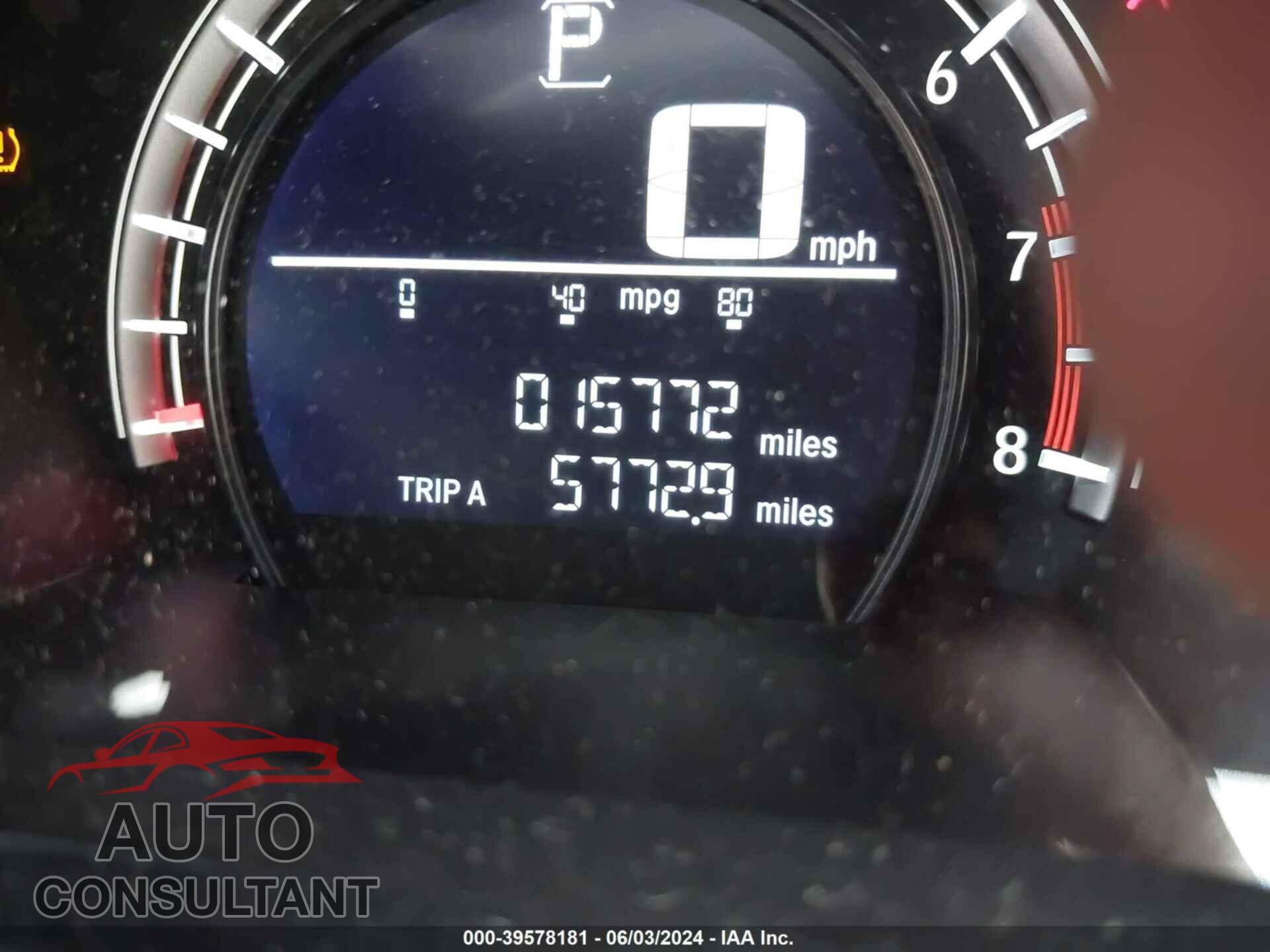 HONDA CR-V 2019 - 5J6RW5H37KL005404