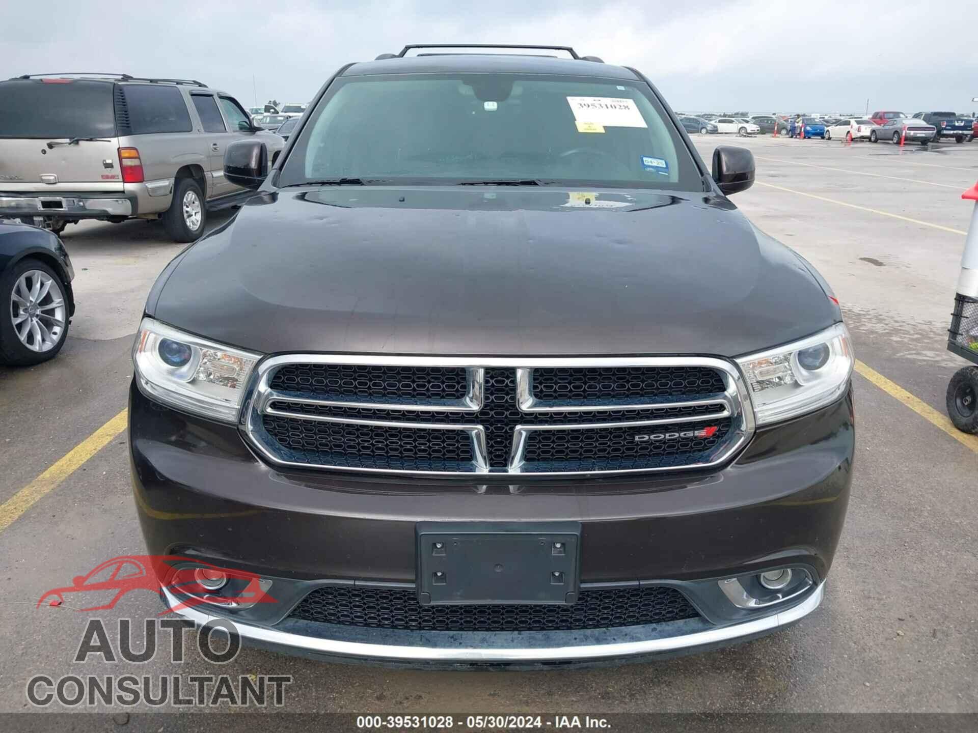 DODGE DURANGO 2017 - 1C4RDHAG0HC629192
