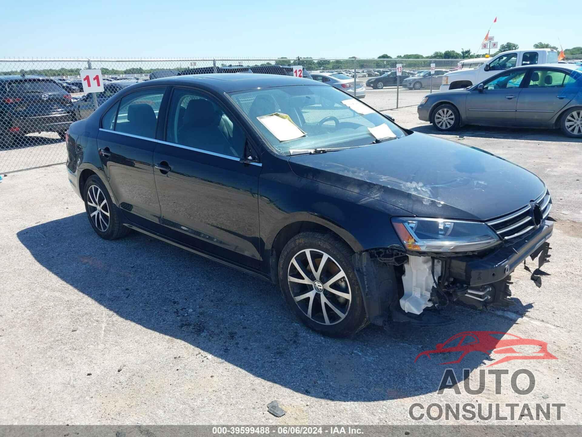 VOLKSWAGEN JETTA 2017 - 3VWDB7AJ9HM399752