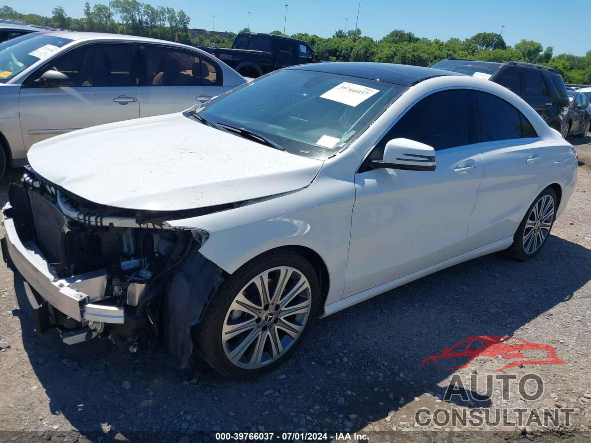 MERCEDES-BENZ CLA 250 2019 - WDDSJ4GB7KN727443