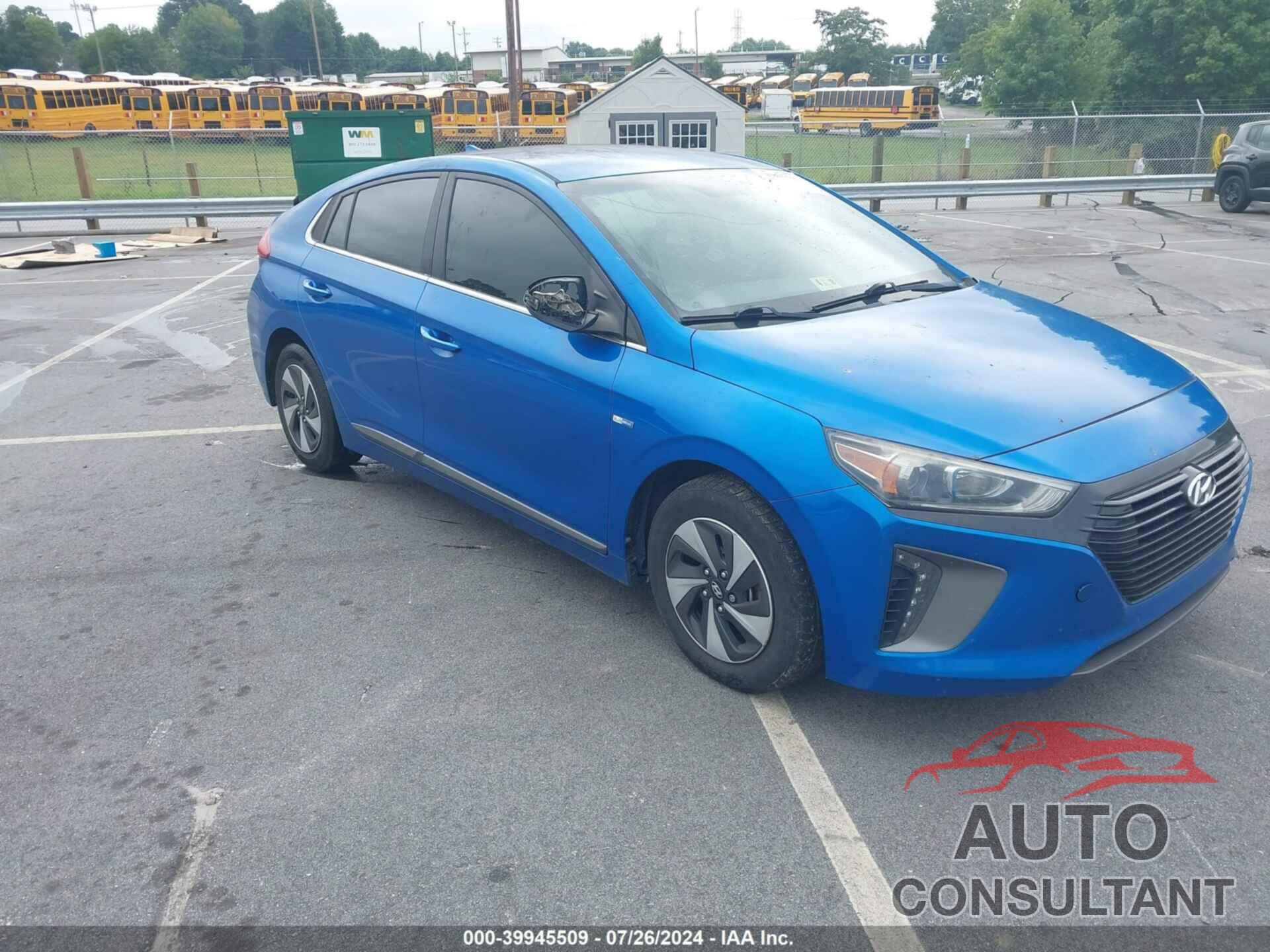 HYUNDAI IONIQ HYBRID 2017 - KMHC75LCXHU018999