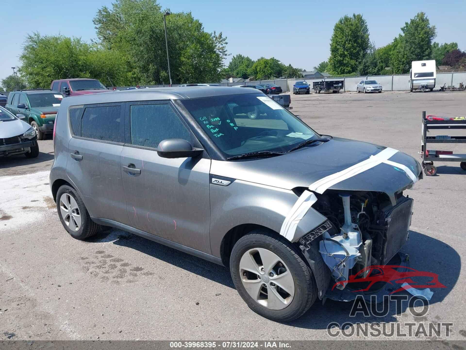 KIA SOUL 2016 - KNDJN2A28G7265199