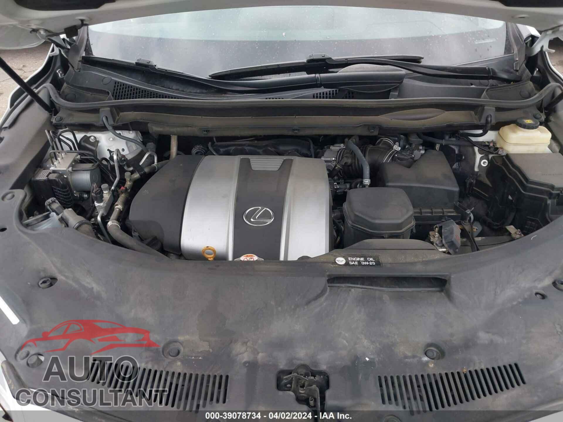LEXUS RX 2017 - 2T2ZZMCA3HC064183