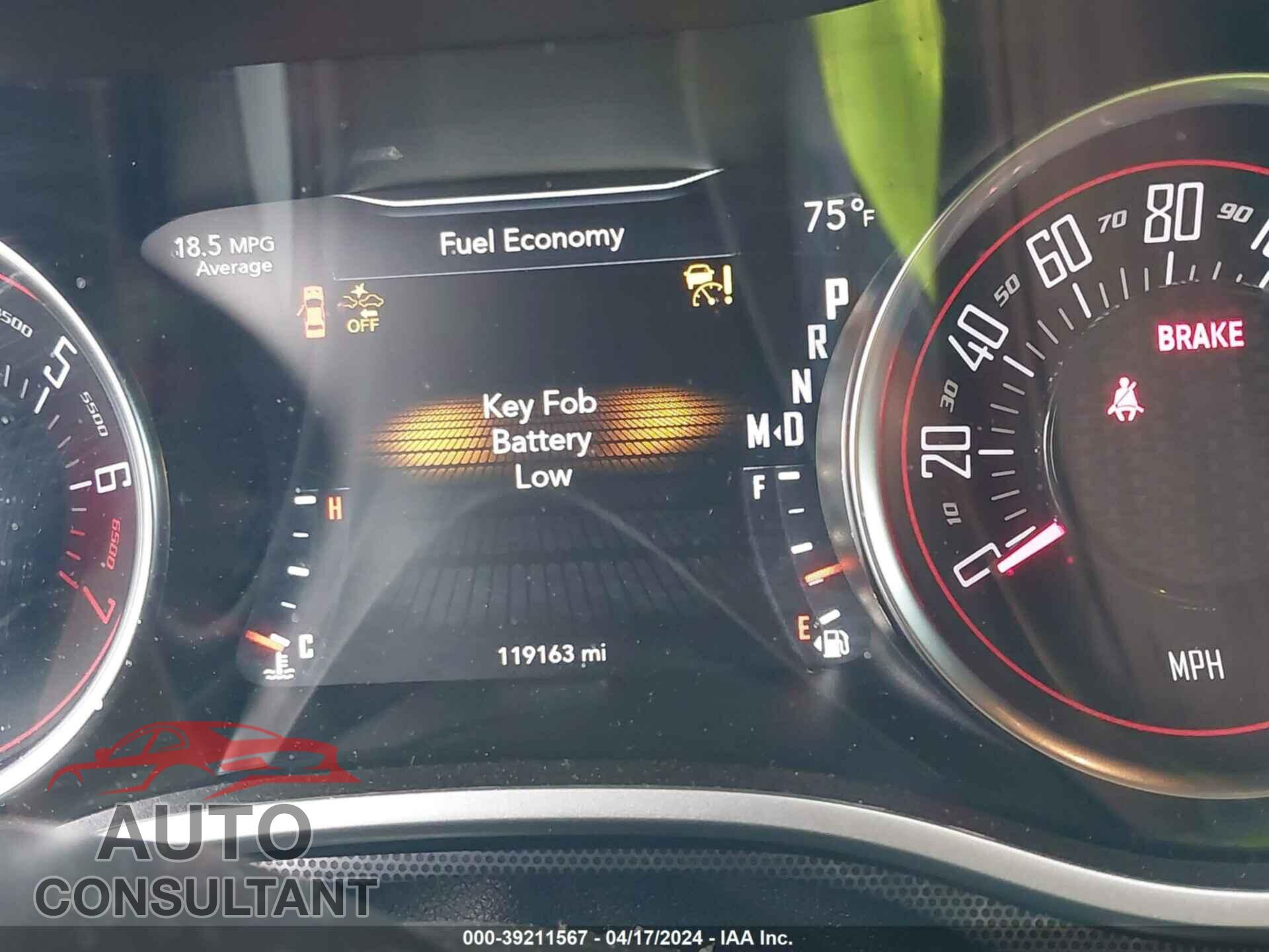 DODGE CHALLENGER 2017 - 2C3CDZAG6HH578309