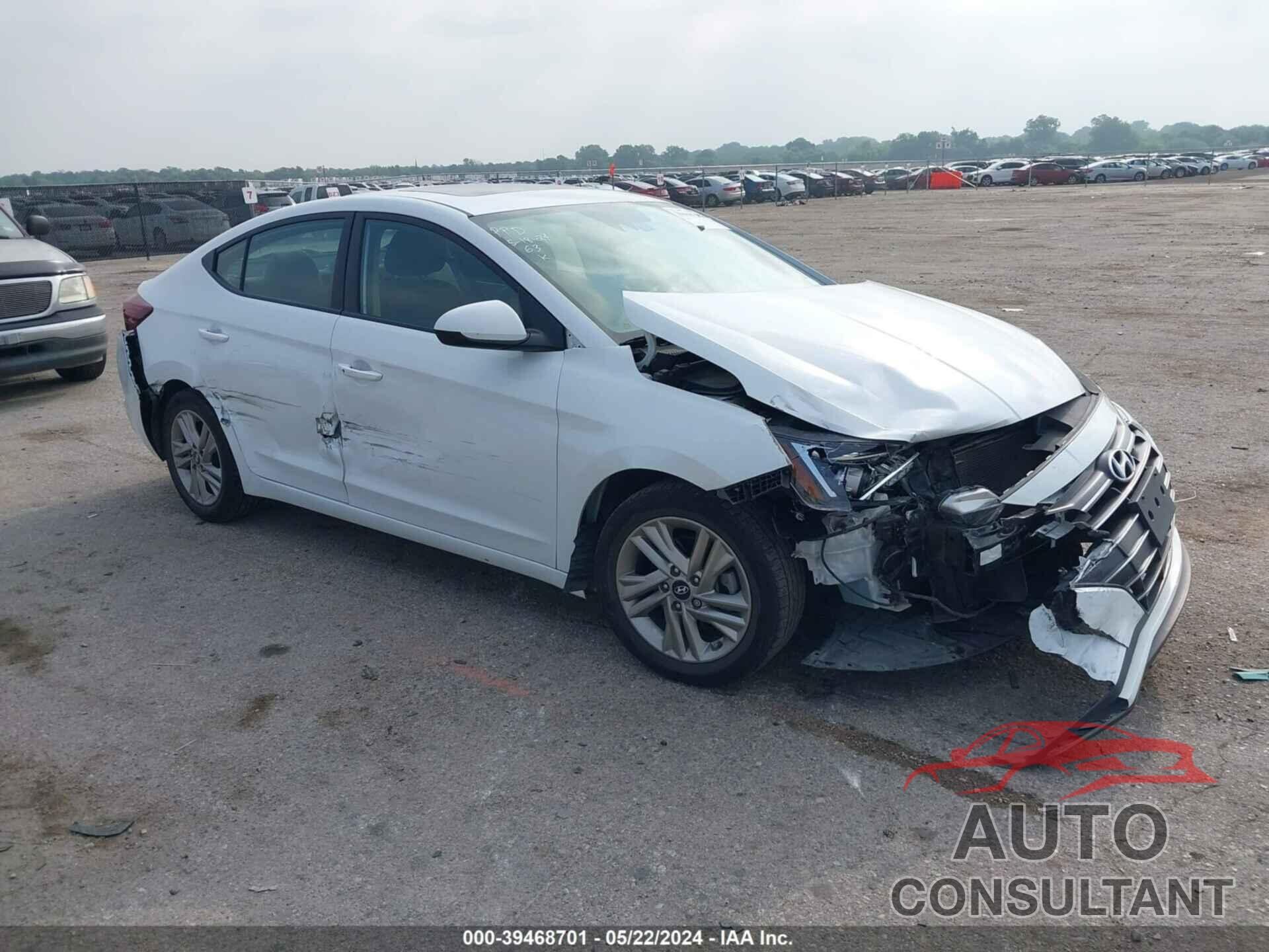 HYUNDAI ELANTRA 2020 - 5NPD84LF0LH502709