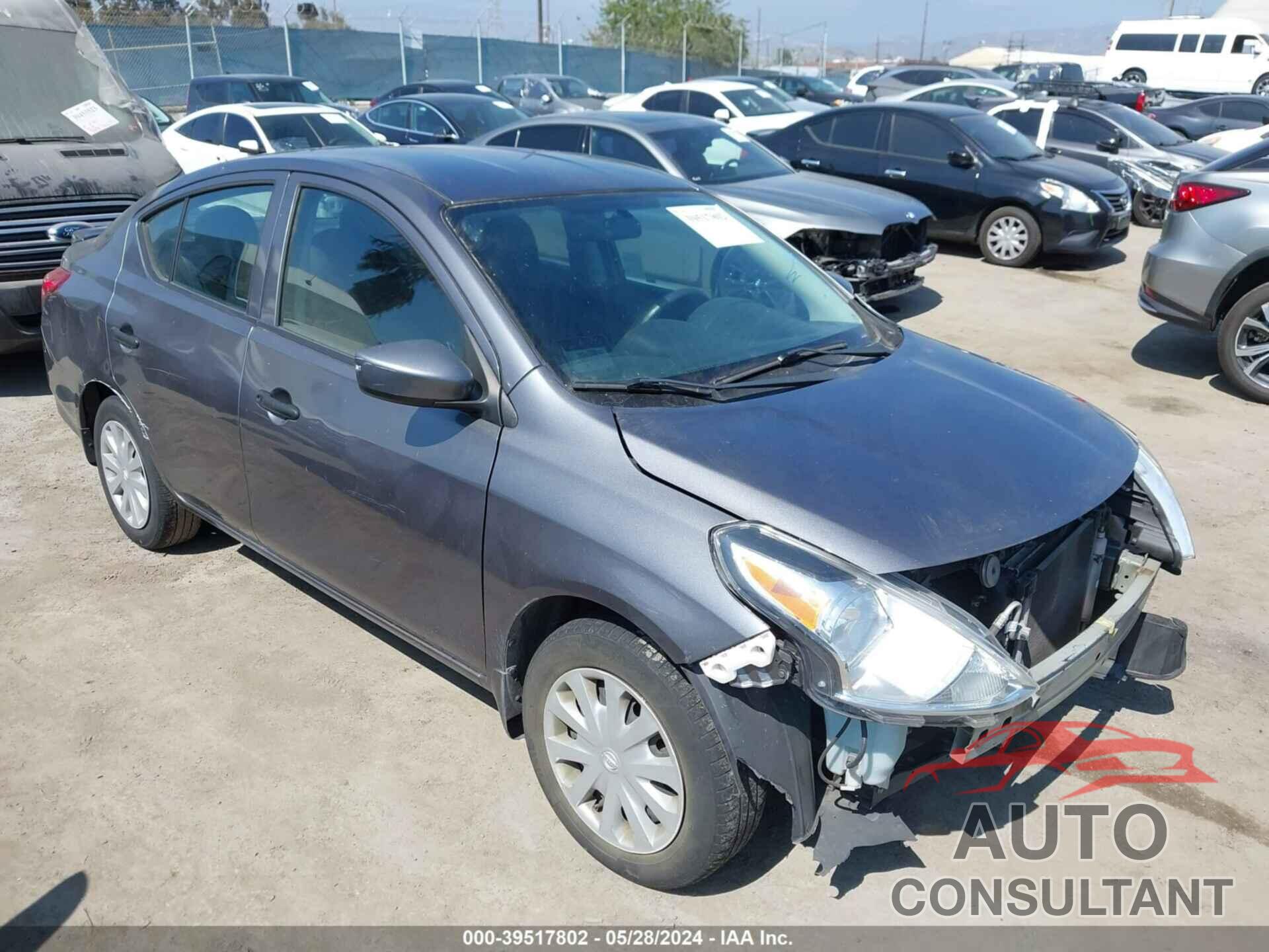 NISSAN VERSA 2017 - 3N1CN7AP8HL851192