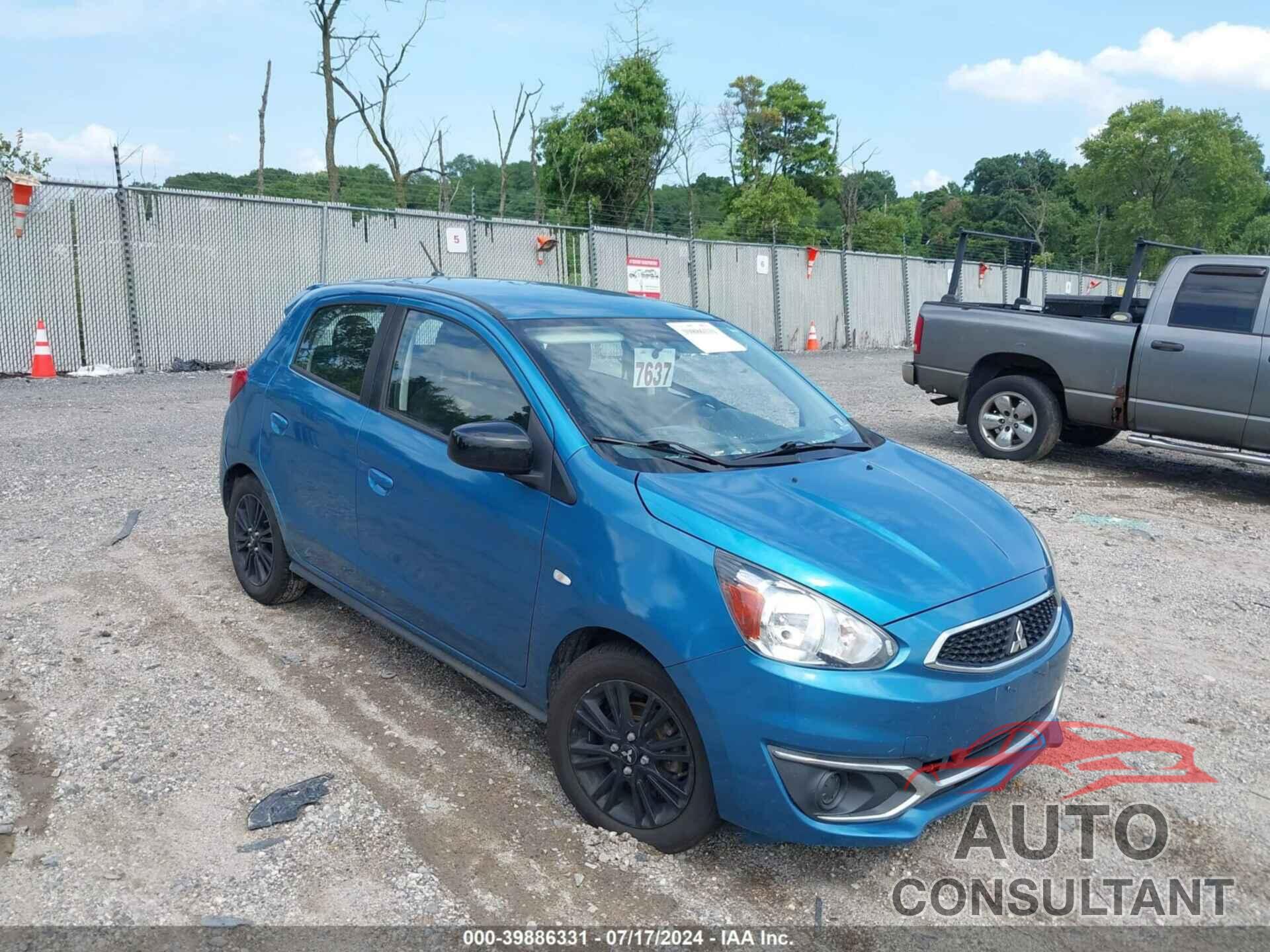 MITSUBISHI MIRAGE 2019 - ML32A5HJ6KH006585