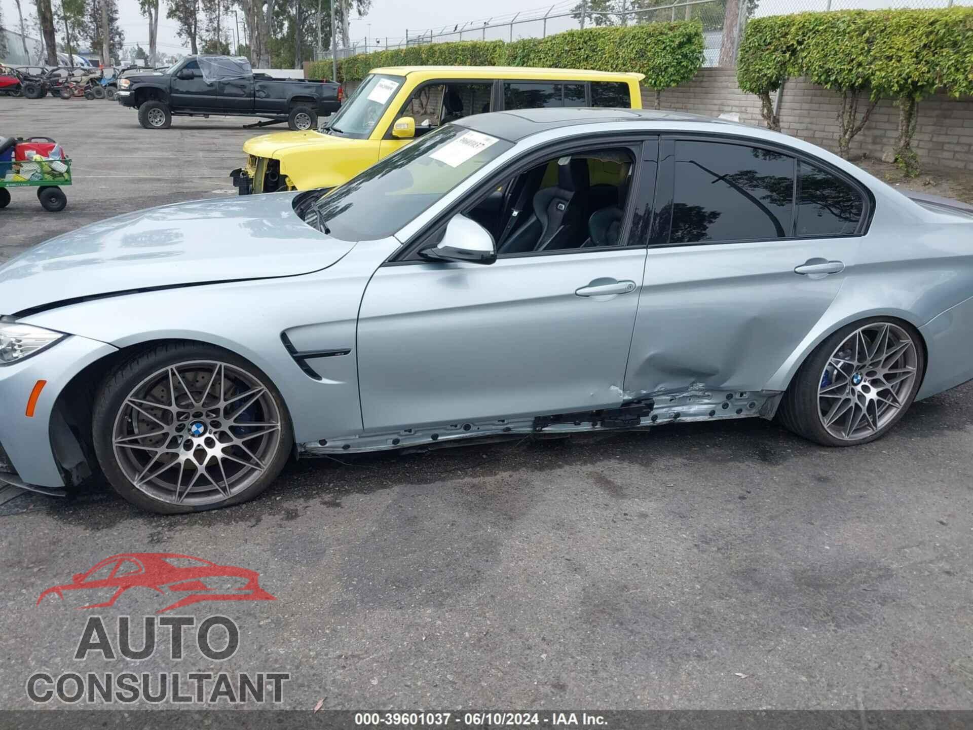 BMW M3 2017 - WBS8M9C59H5G83331