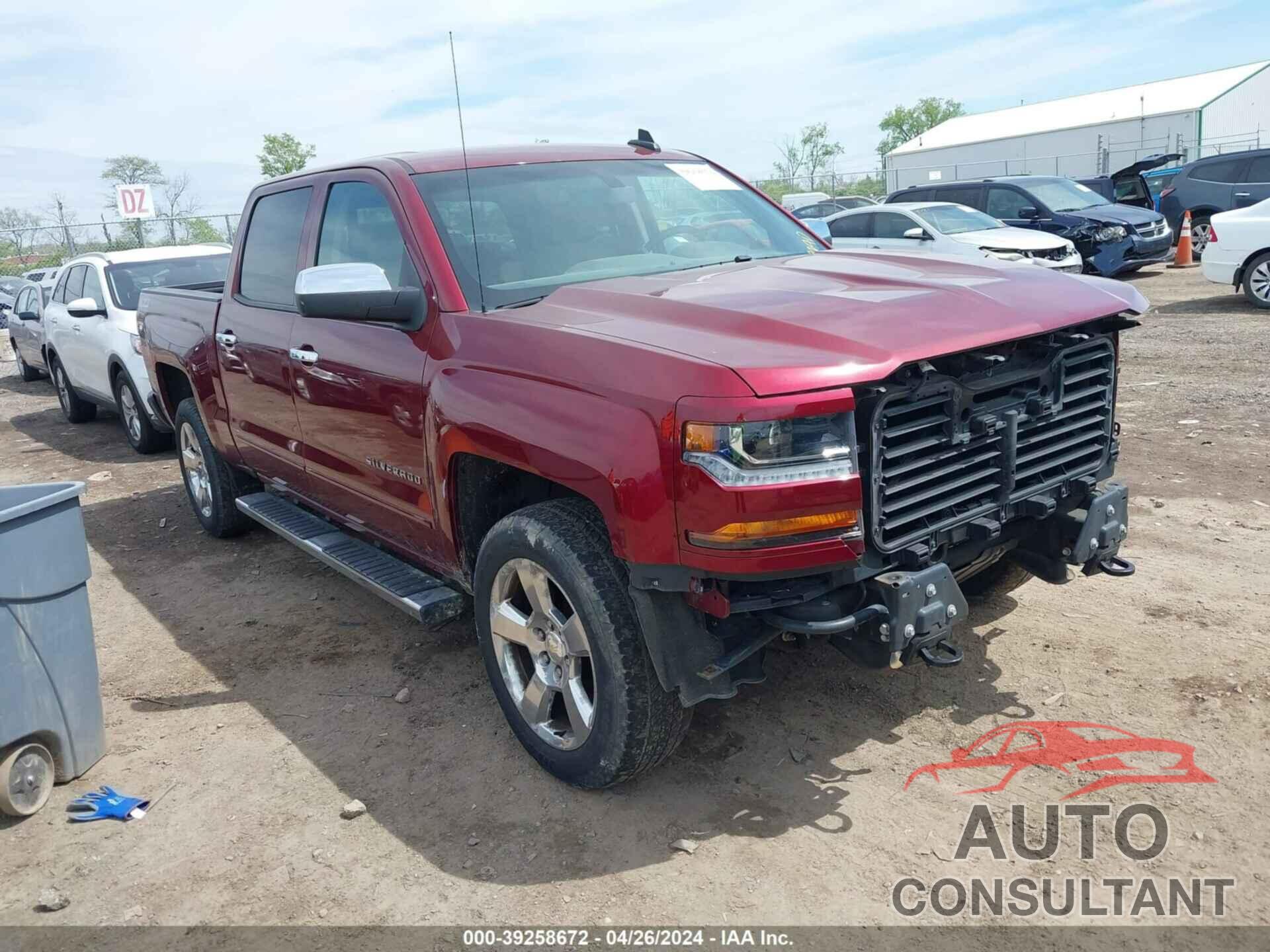 CHEVROLET SILVERADO 1500 2017 - 3GCUKREC7HG120520