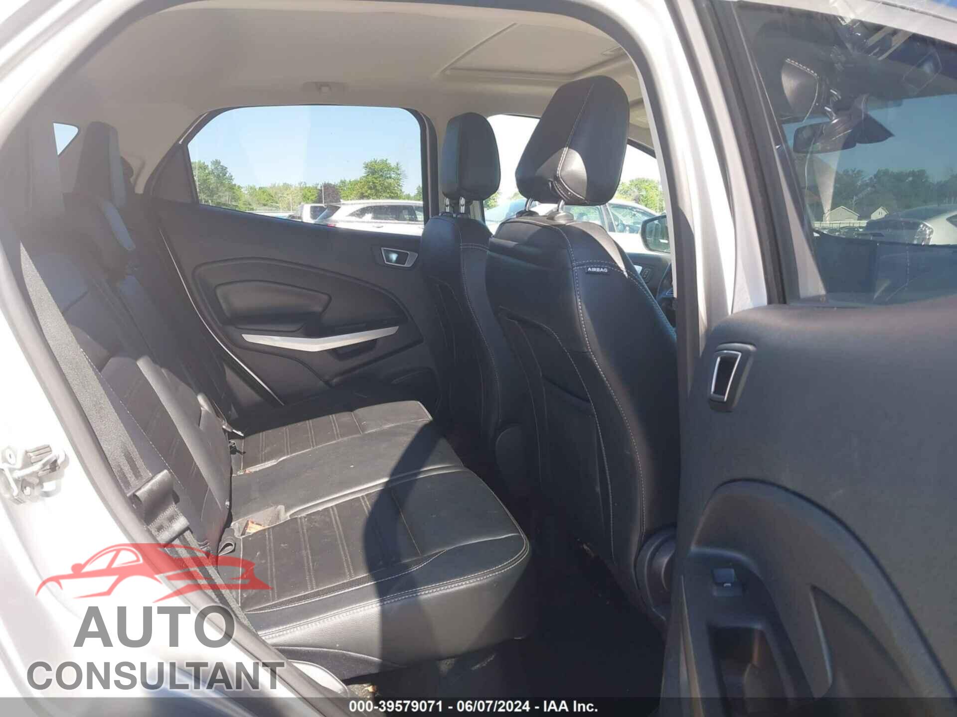 FORD ECOSPORT 2020 - MAJ6S3KLXLC315071