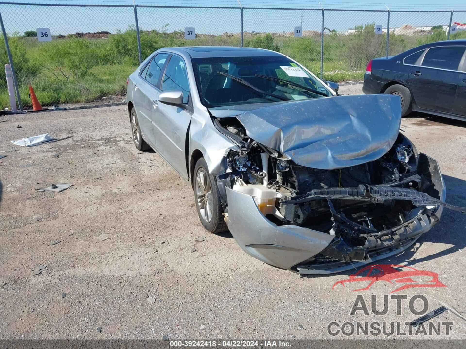 TOYOTA CAMRY 2017 - 4T1BF1FK1HU382626