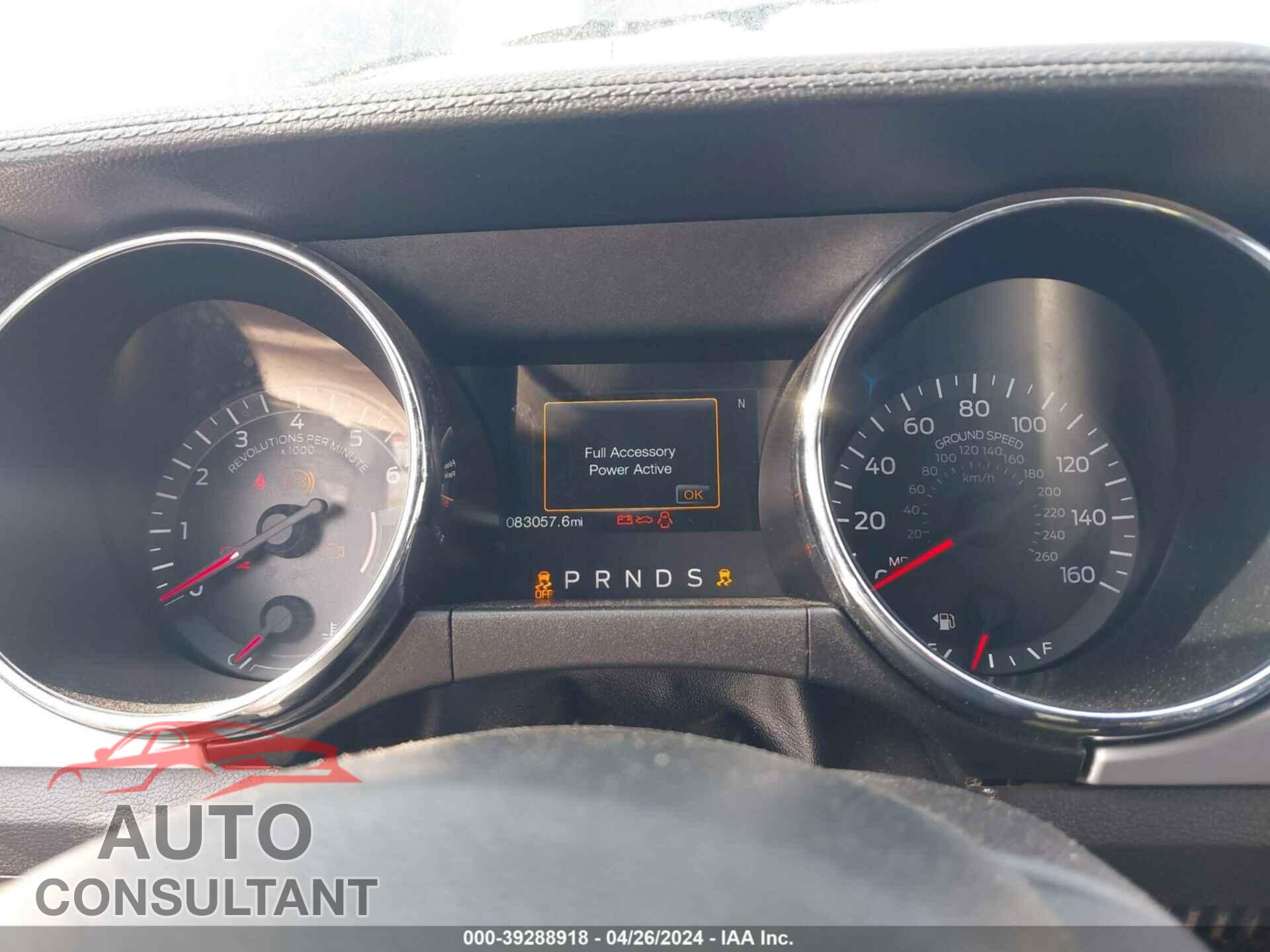 FORD MUSTANG 2017 - 1FA6P8CF2H5352022