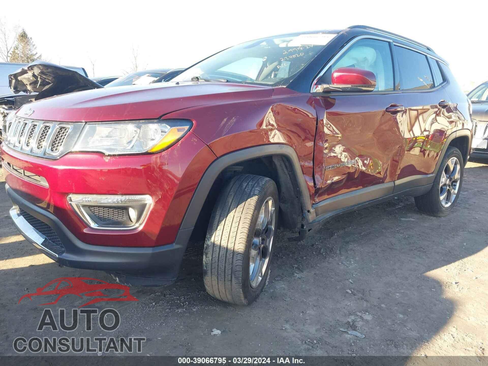 JEEP COMPASS 2020 - 3C4NJDCB8LT224020