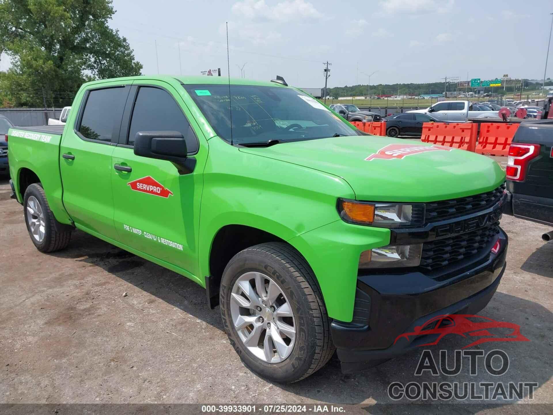 CHEVROLET SILVERADO 1500 2021 - 3GCPWBEK0MG363001