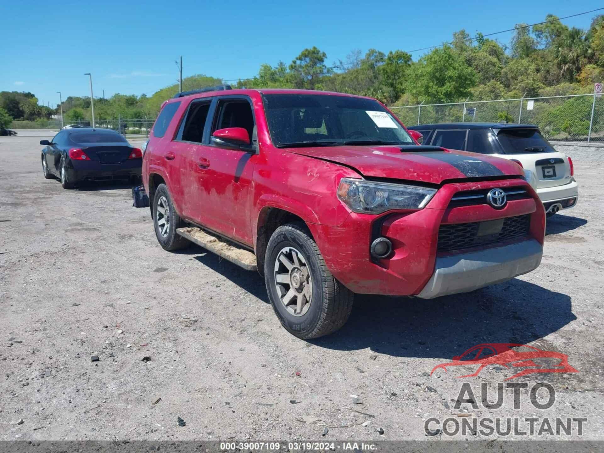 TOYOTA 4RUNNER 2020 - JTEBU5JRXL5745249