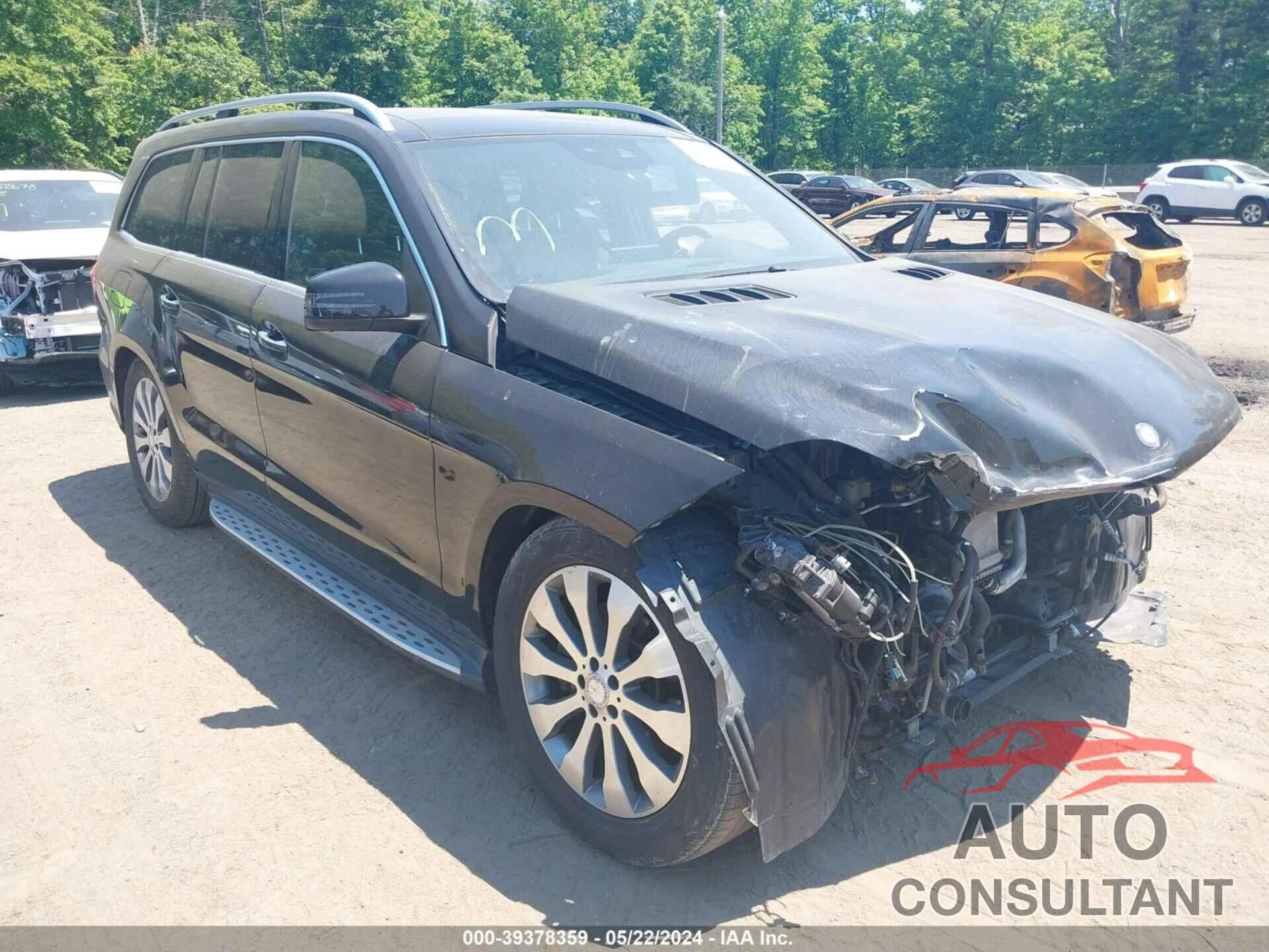 MERCEDES-BENZ GLS 450 2017 - 4JGDF6EE3HA834000