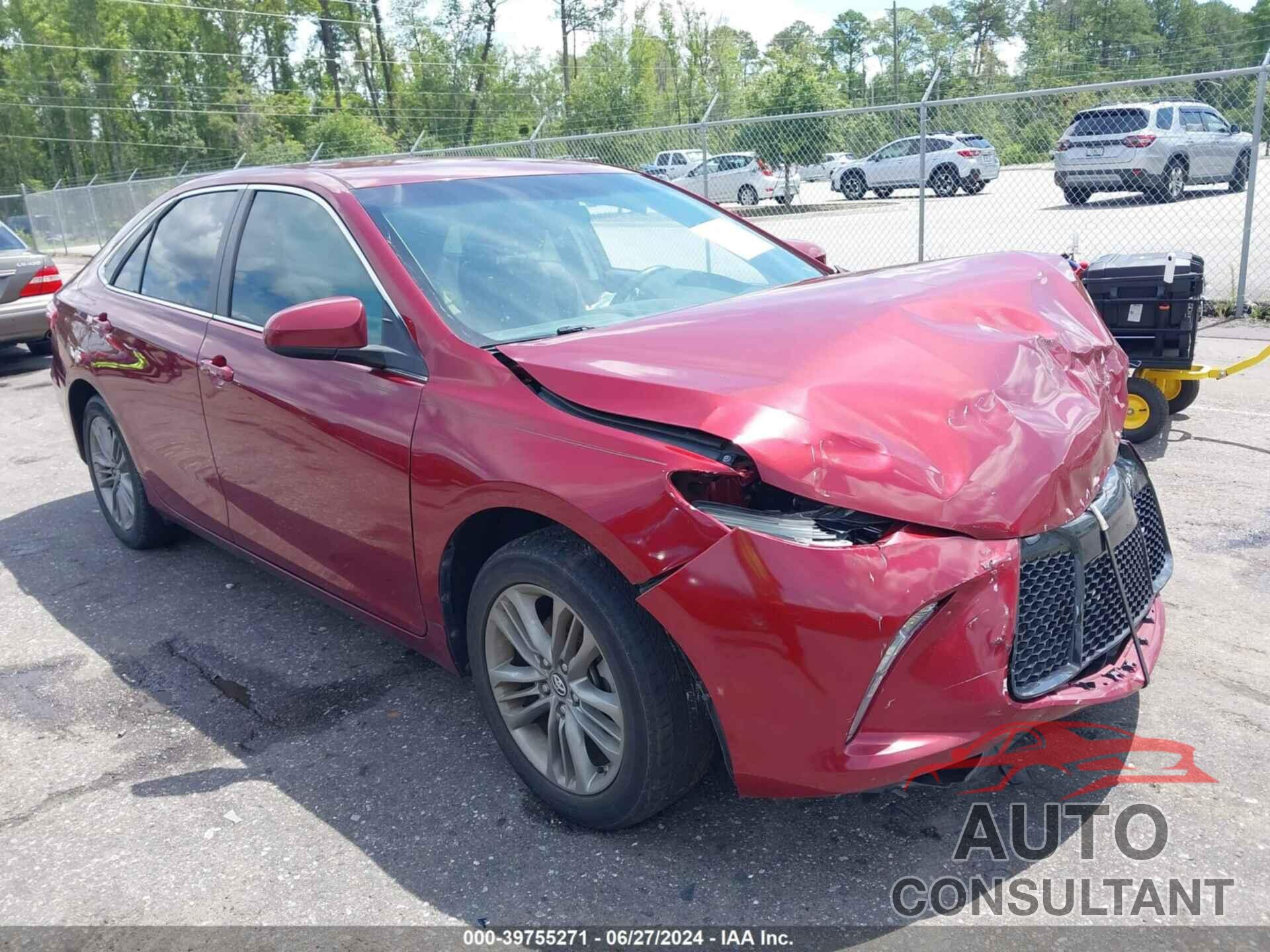 TOYOTA CAMRY 2017 - 4T1BF1FK8HU760280
