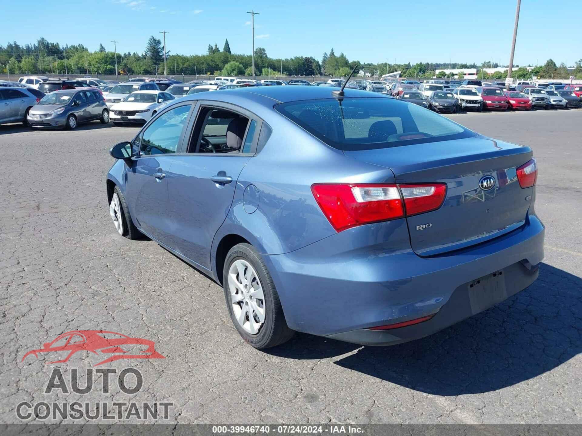 KIA RIO 2016 - KNADM4A30G6669878