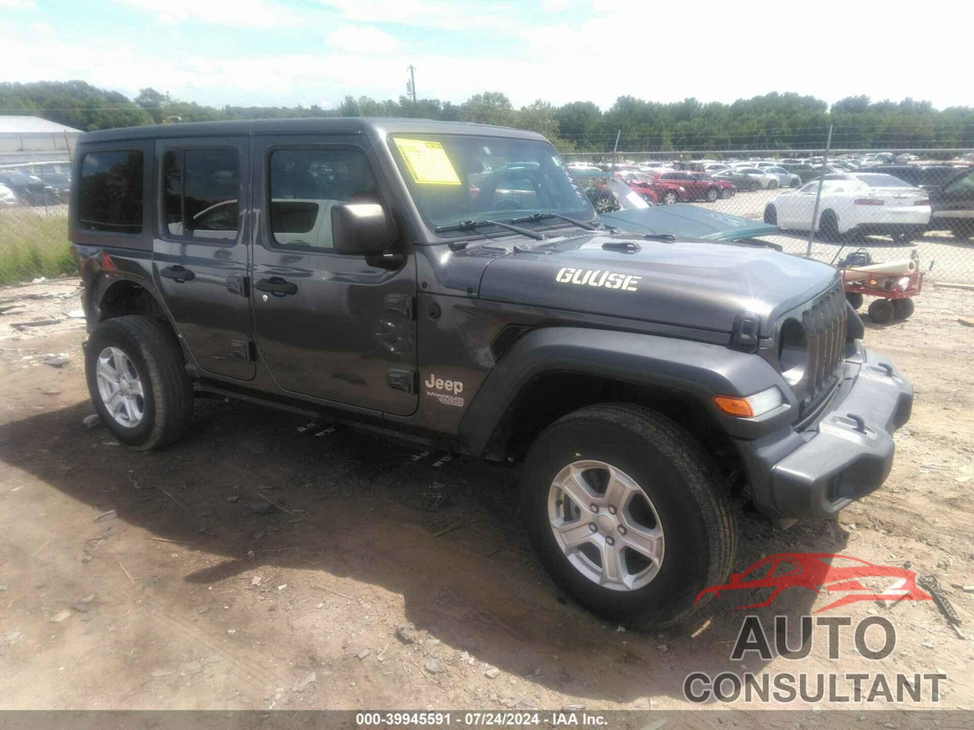 JEEP WRANGLER UNLIMITED 2020 - 1C4HJXDN0LW113737