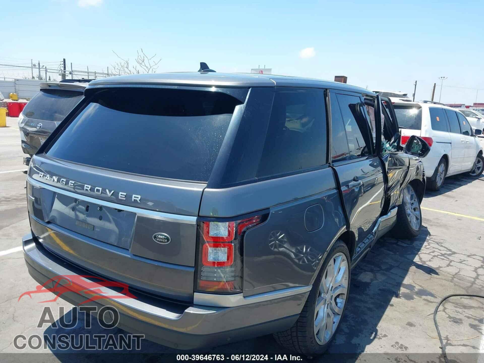 LAND ROVER RANGE ROVER 2016 - SALGS2EF0GA265225