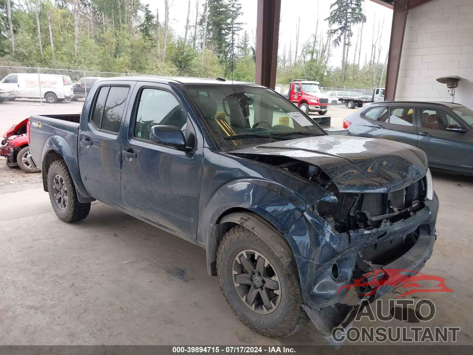 NISSAN FRONTIER 2019 - 1N6AD0EV4KN756818