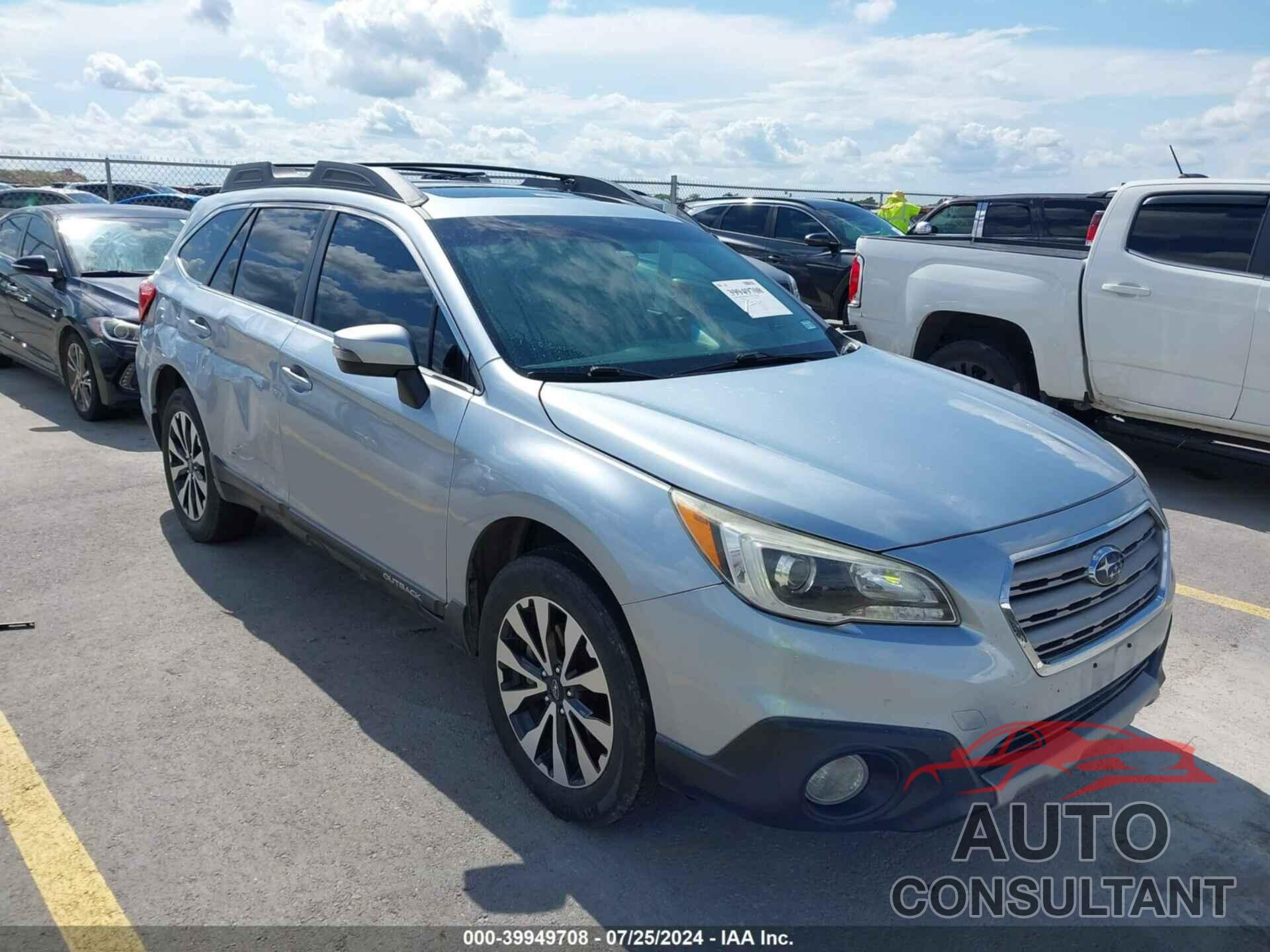 SUBARU OUTBACK 2017 - 4S4BSAKC7H3336671