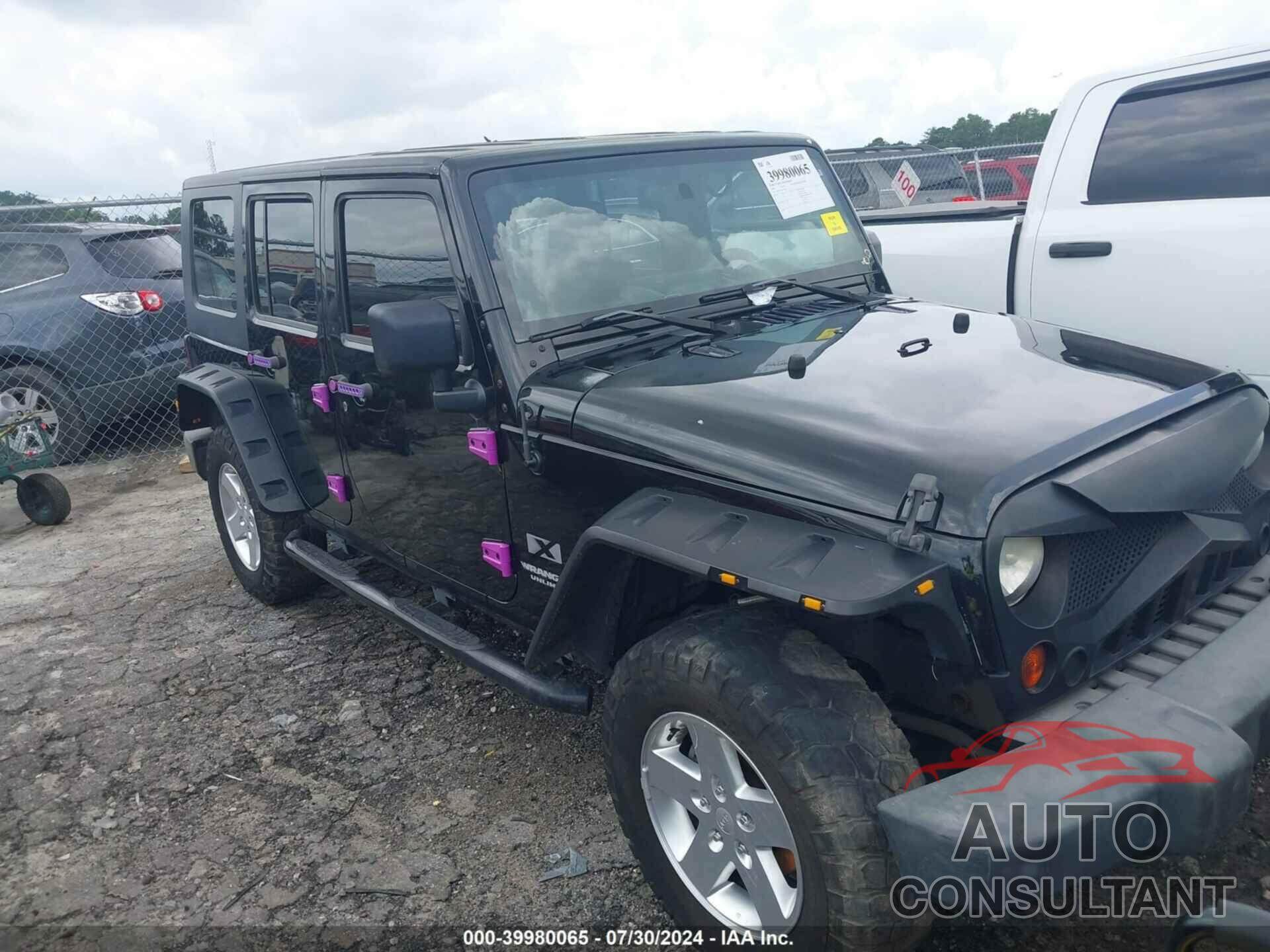 JEEP WRANGLER UNLIMITED 2009 - 1J4GB39159L745001