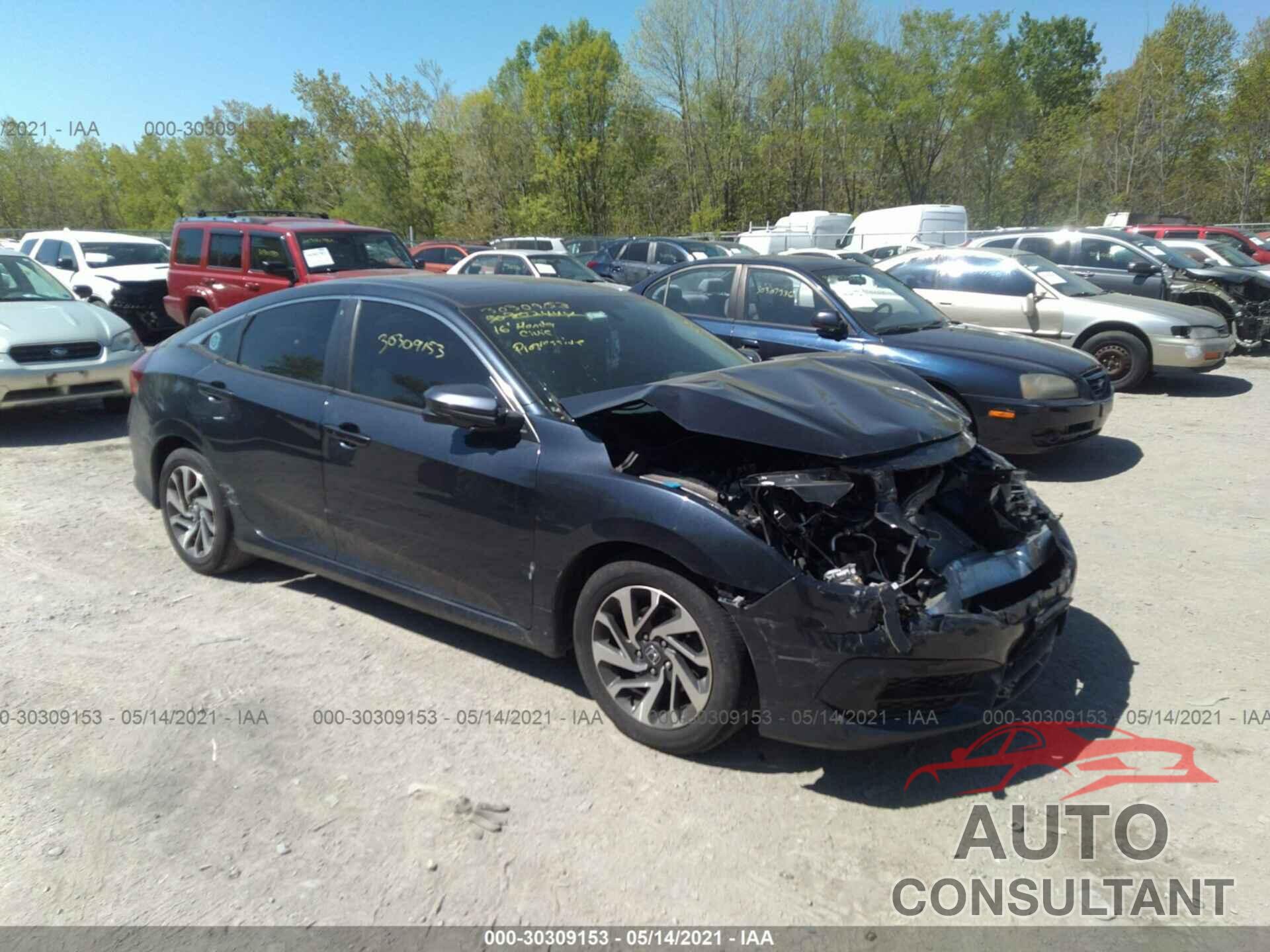 HONDA CIVIC SEDAN 2016 - 19XFC2F70GE231340